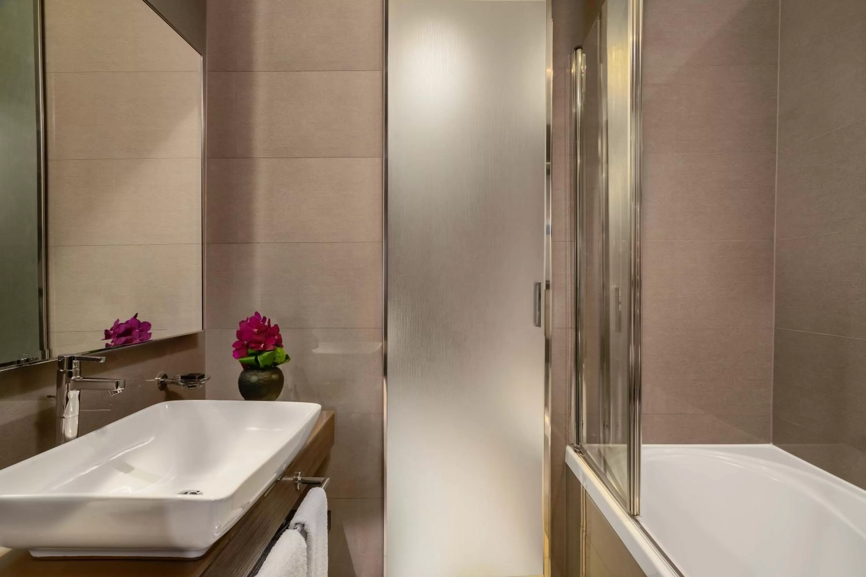 Bathroom in Lausanne Palace