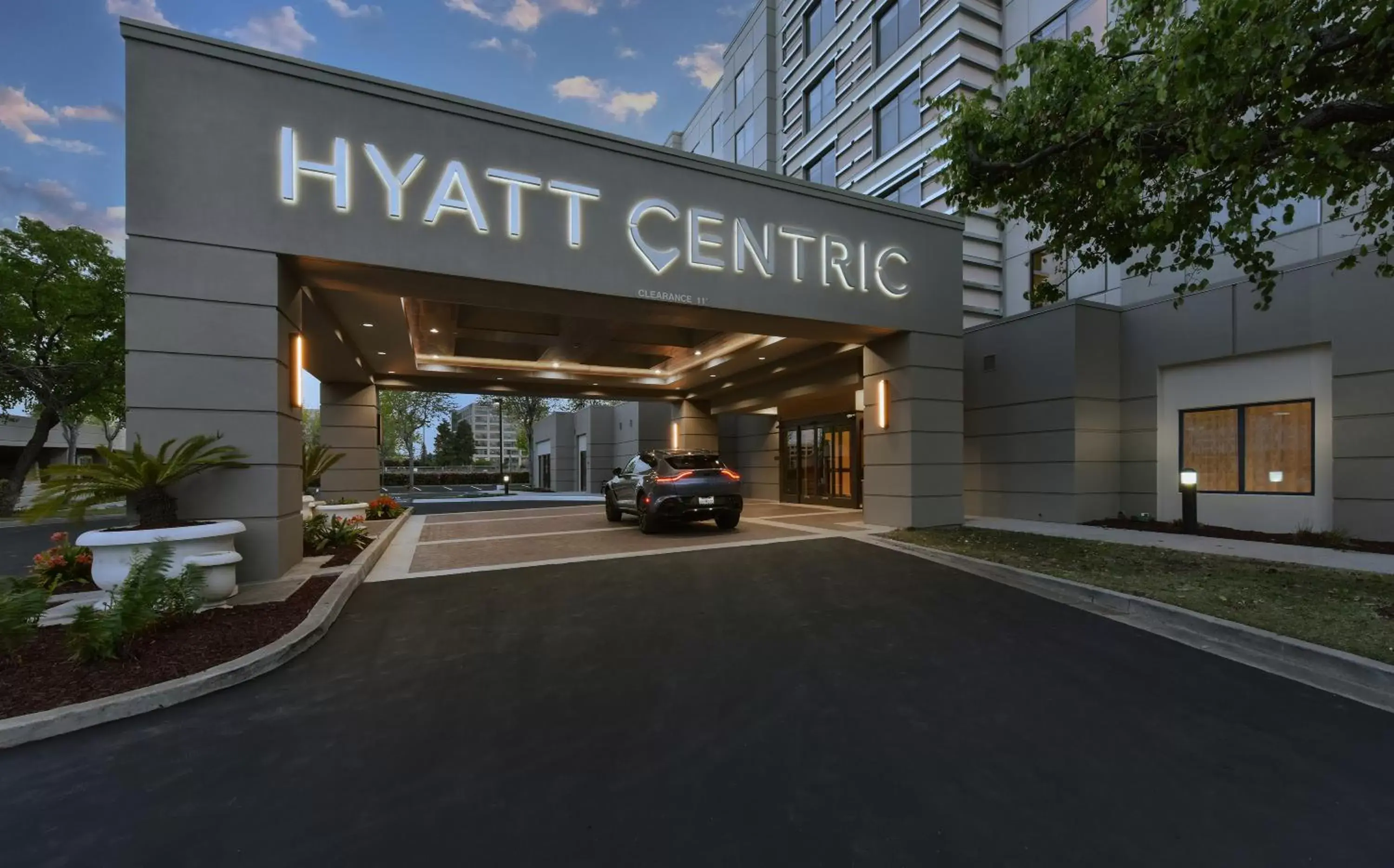 Property building in Hyatt Centric Santa Clara Silicon Valley