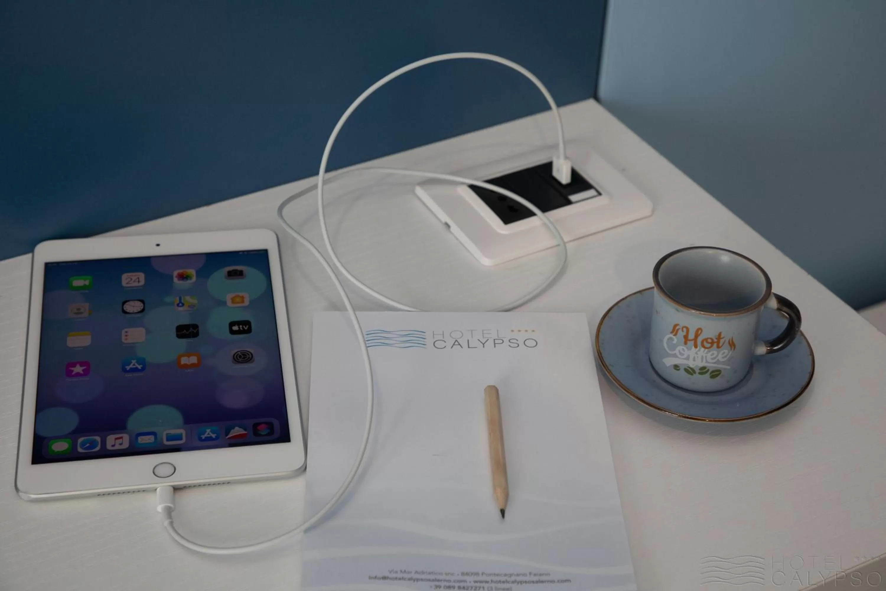 Decorative detail in Hotel Calypso