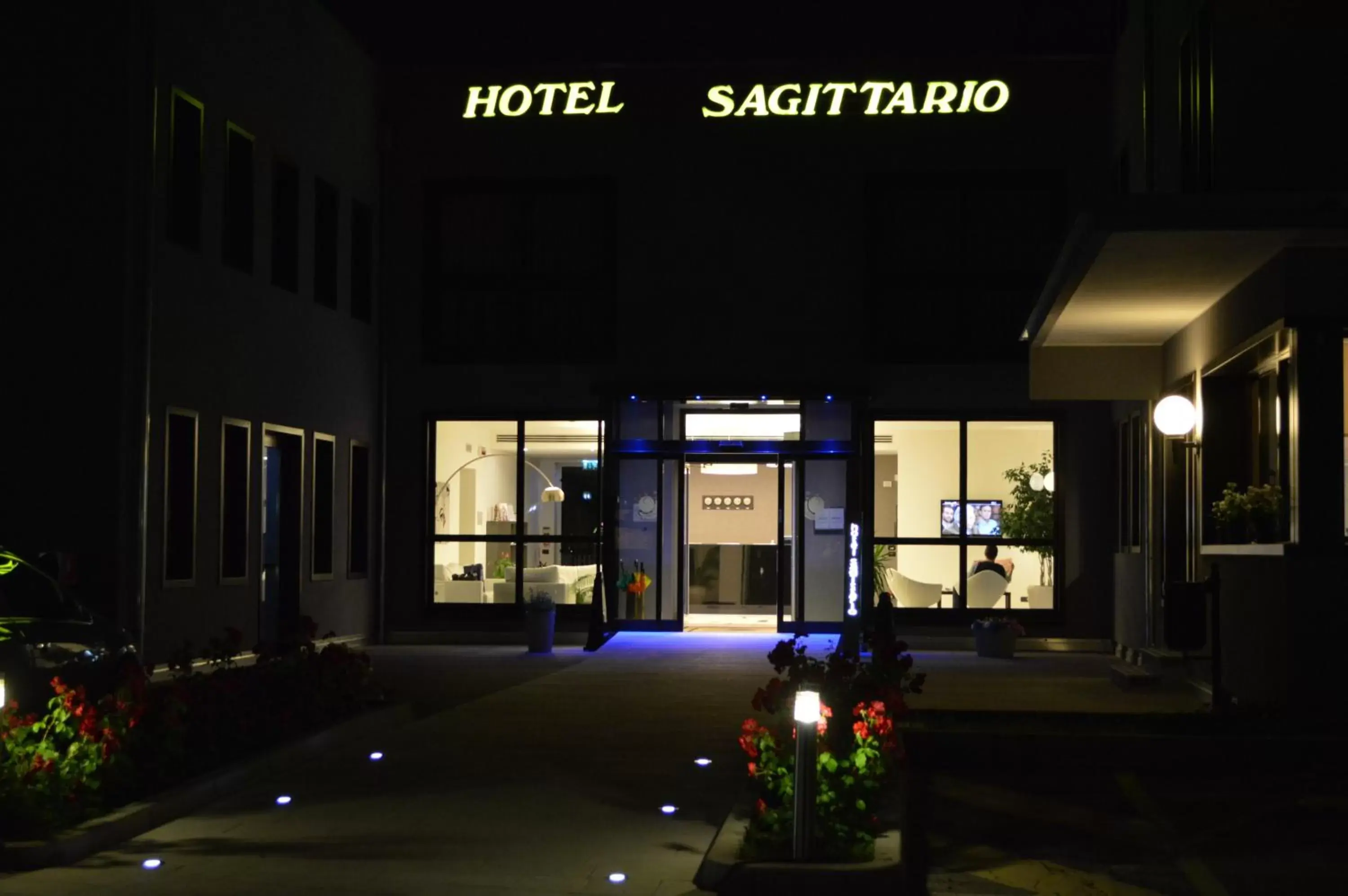 Facade/entrance in Hotel Sagittario
