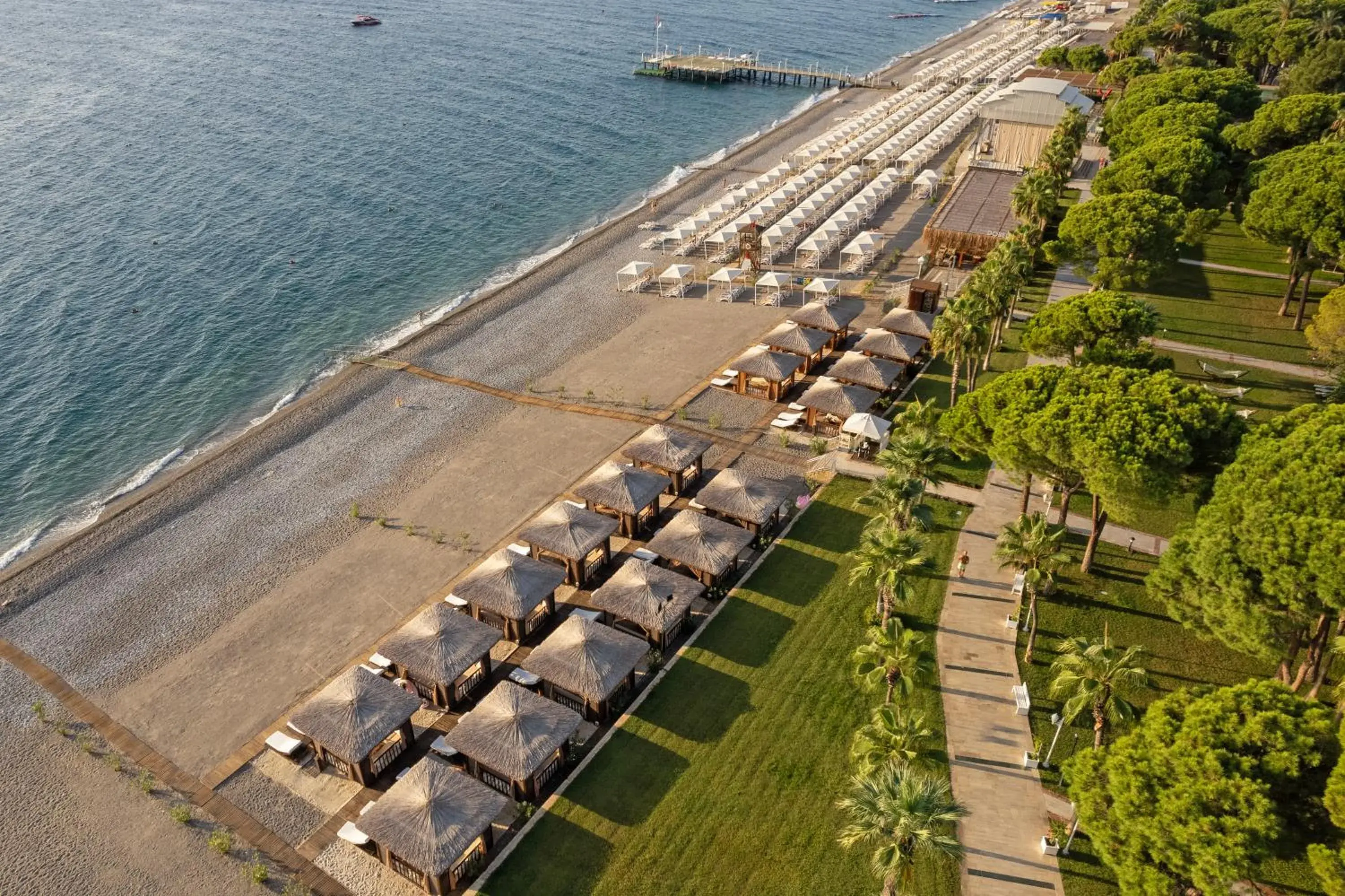 Beach, Bird's-eye View in Dobedan World Palace Hotel ''Ex Brand Alva Donna World Palace ''