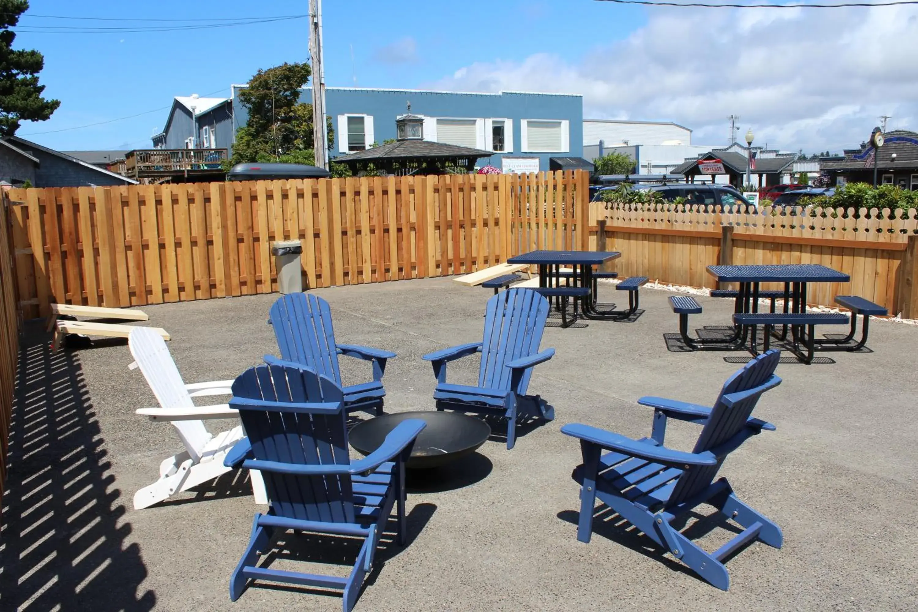 Patio in Inn at the Sea