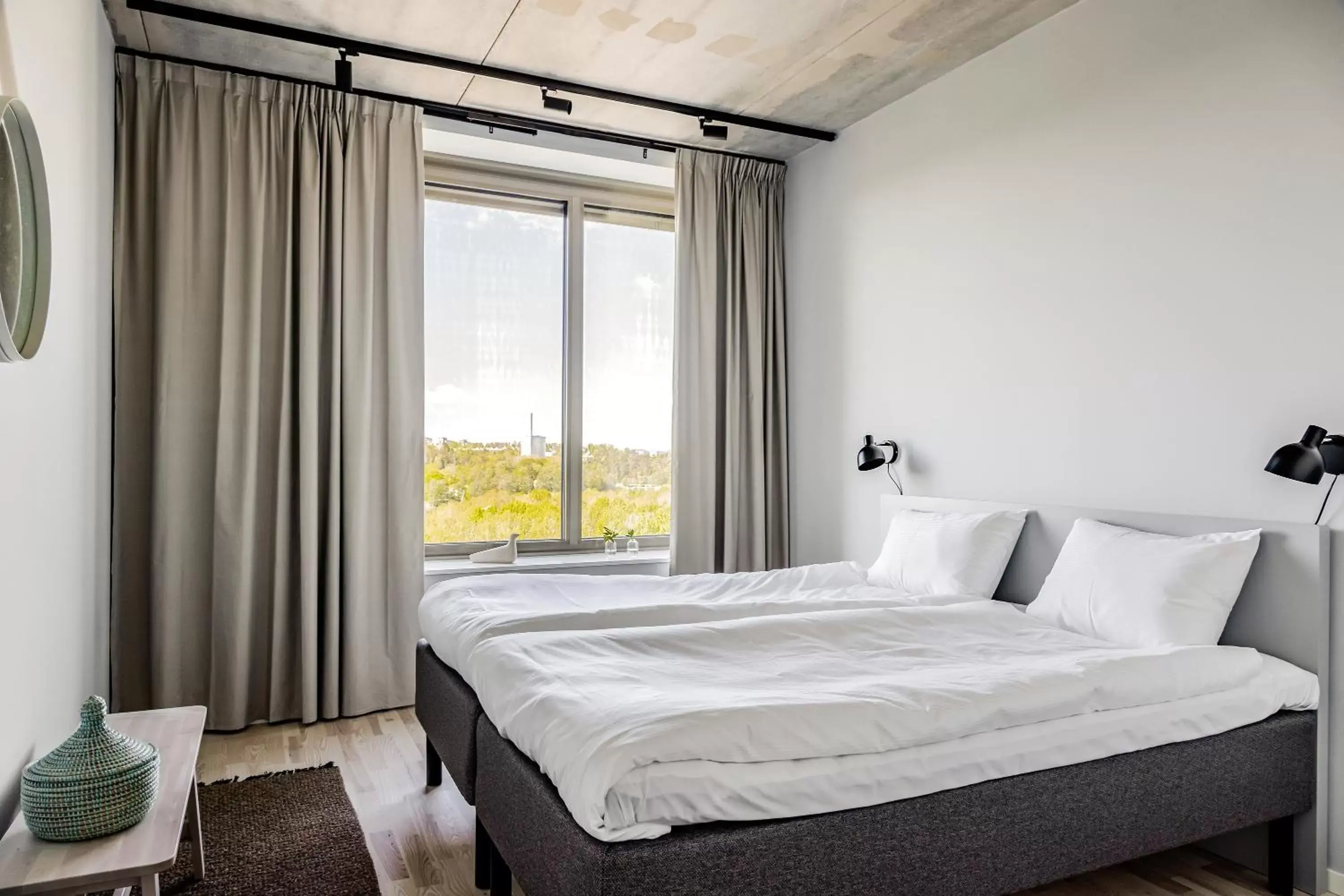 Bedroom, Bed in Comfort Hotel Solna Arenastaden