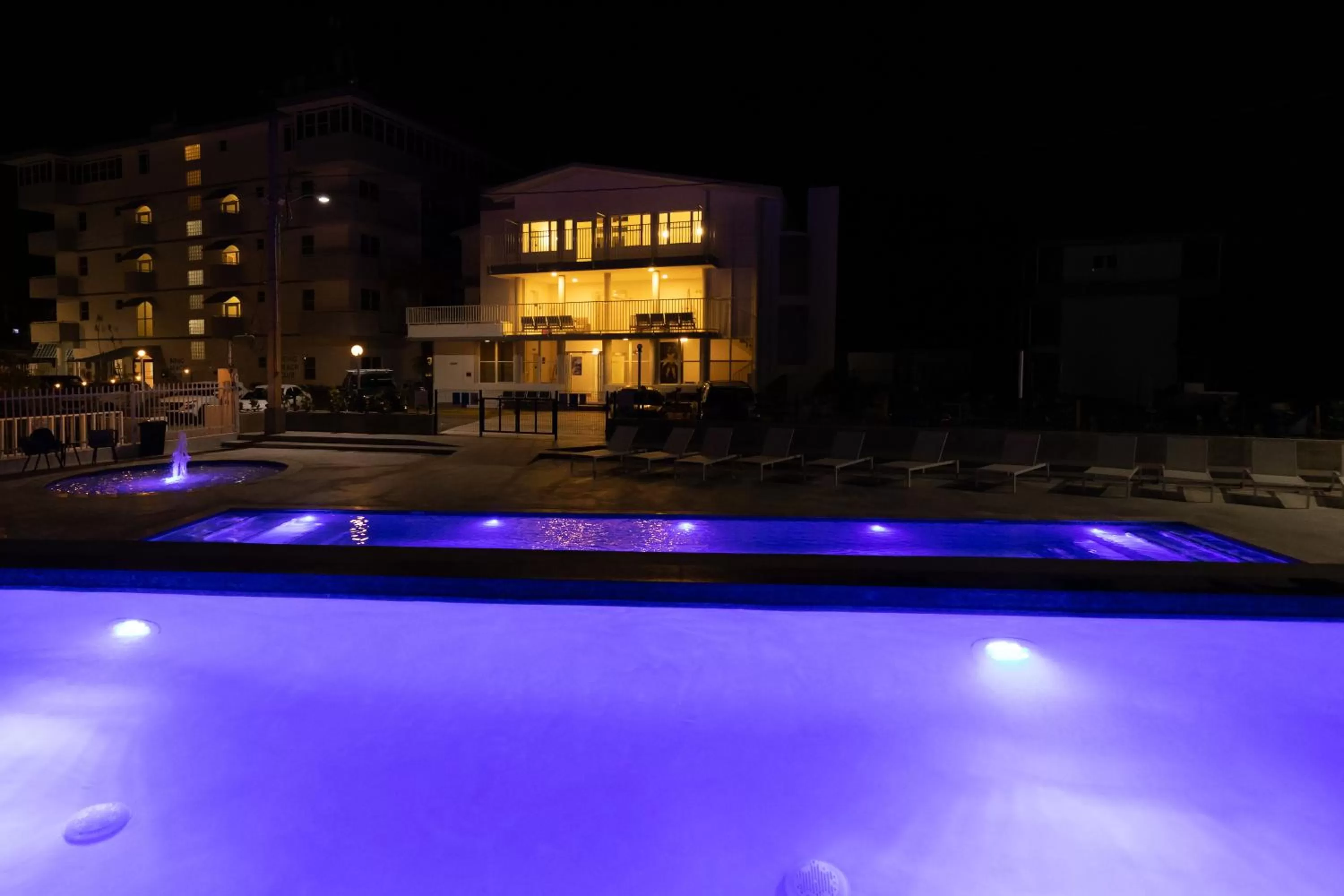 Swimming pool in BOHO Beach Club