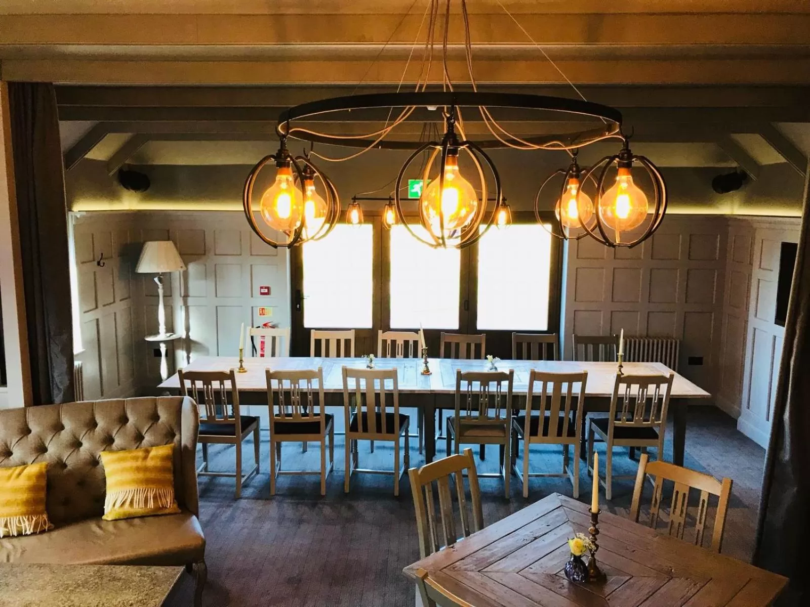Dining area in The Jack Russell
