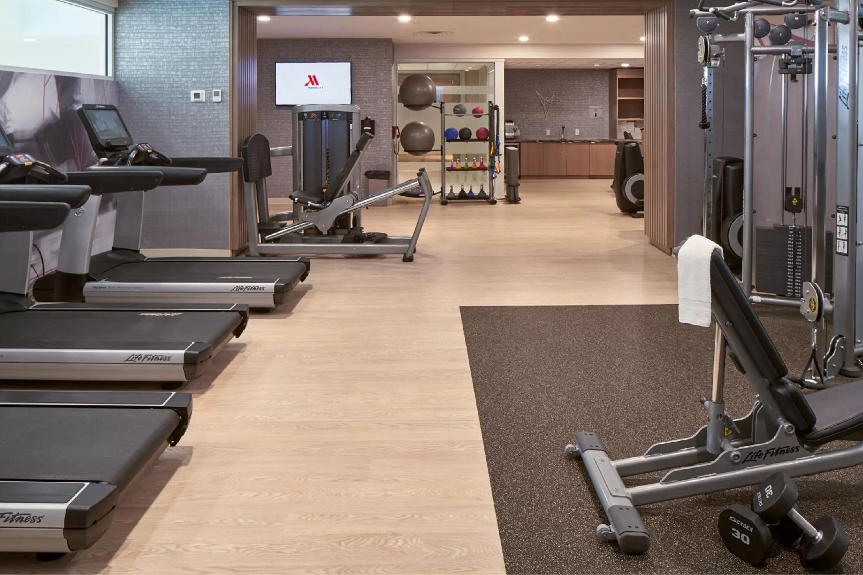 Fitness centre/facilities in Franklin Marriott Cool Springs