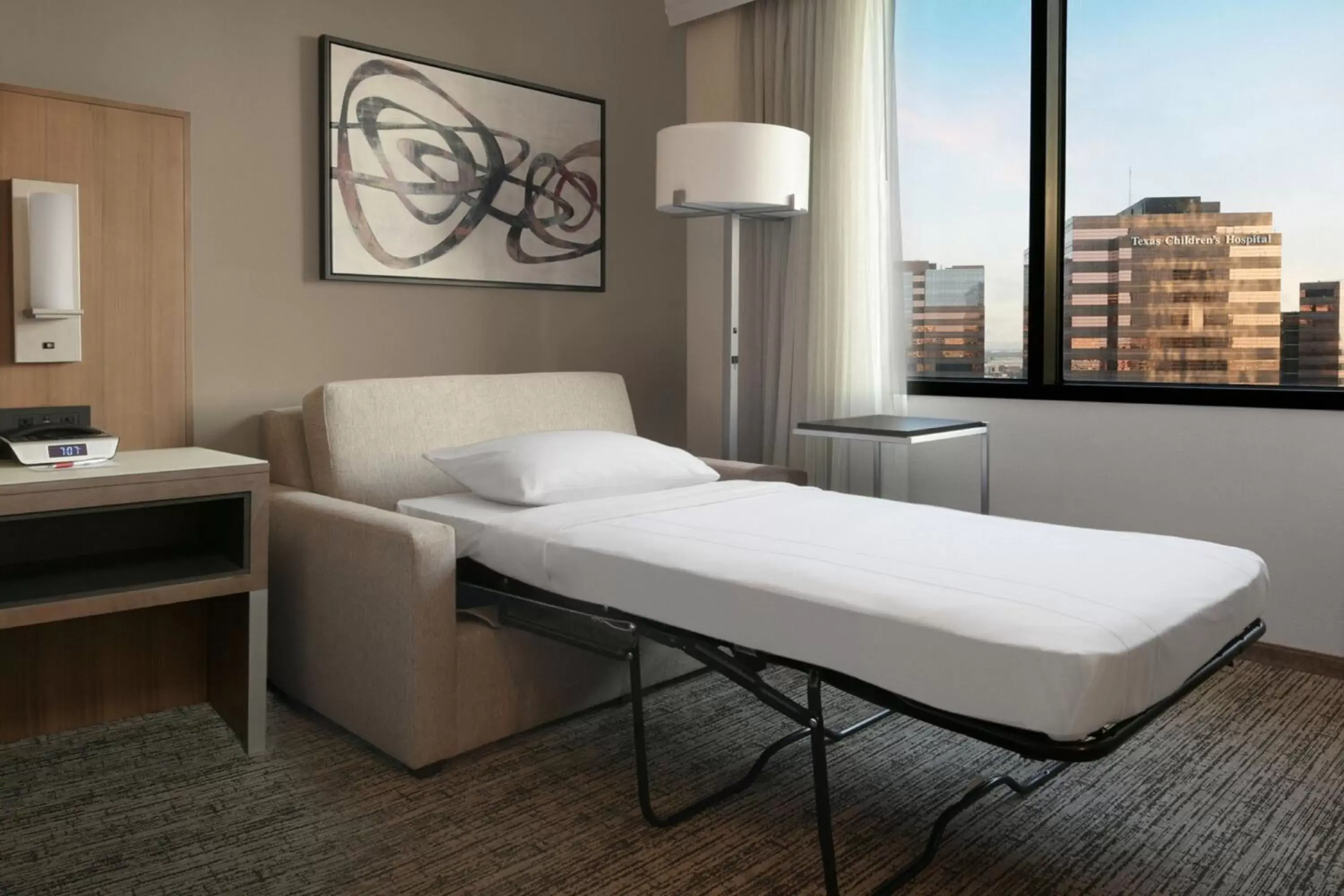 Photo of the whole room, Bed in Houston Marriott Medical Center/Museum District