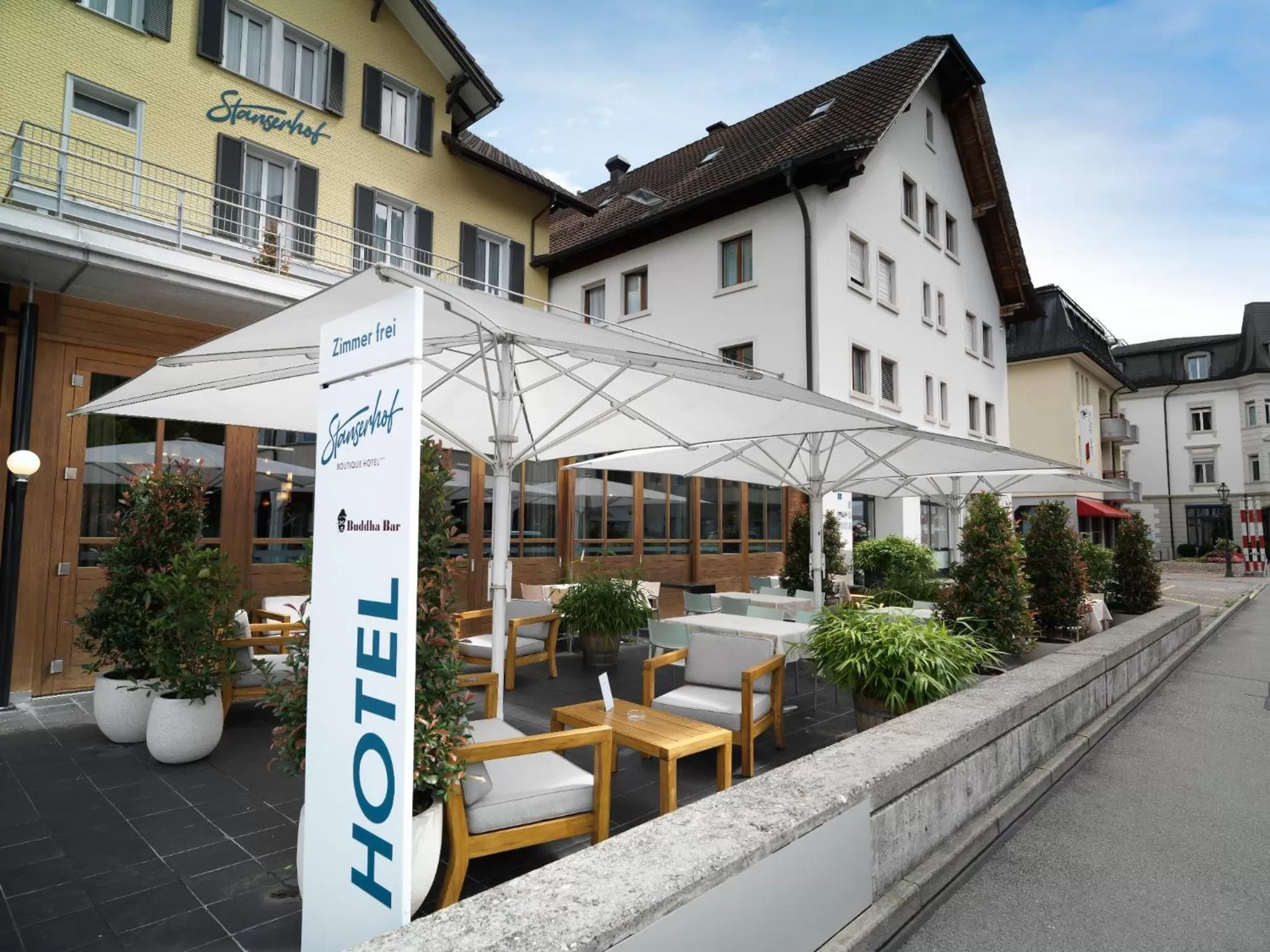 Property building in Boutique Hotel Stanserhof