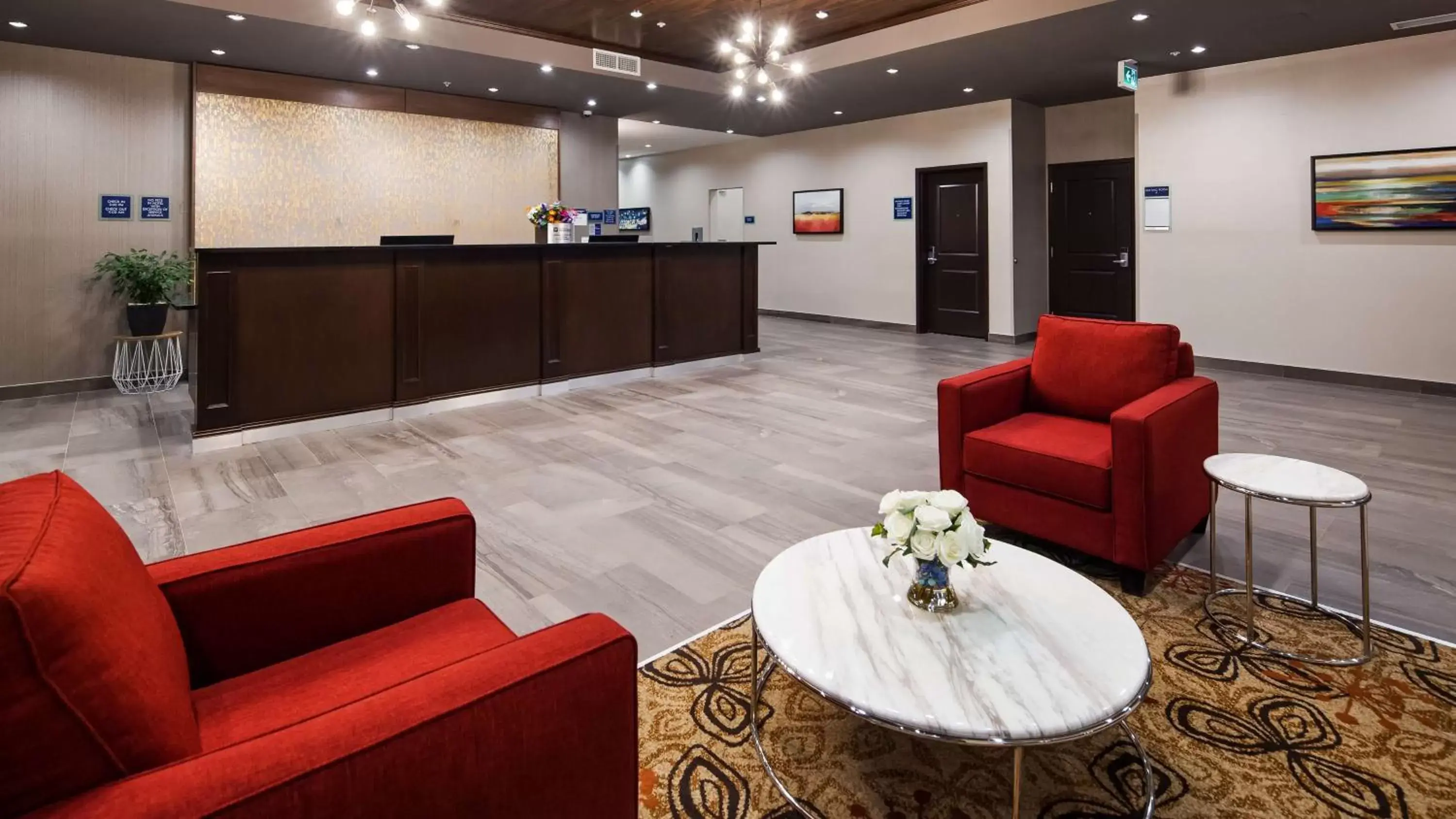 Lobby or reception, Lobby/Reception in Best Western Plus Hinton Inn & Suites