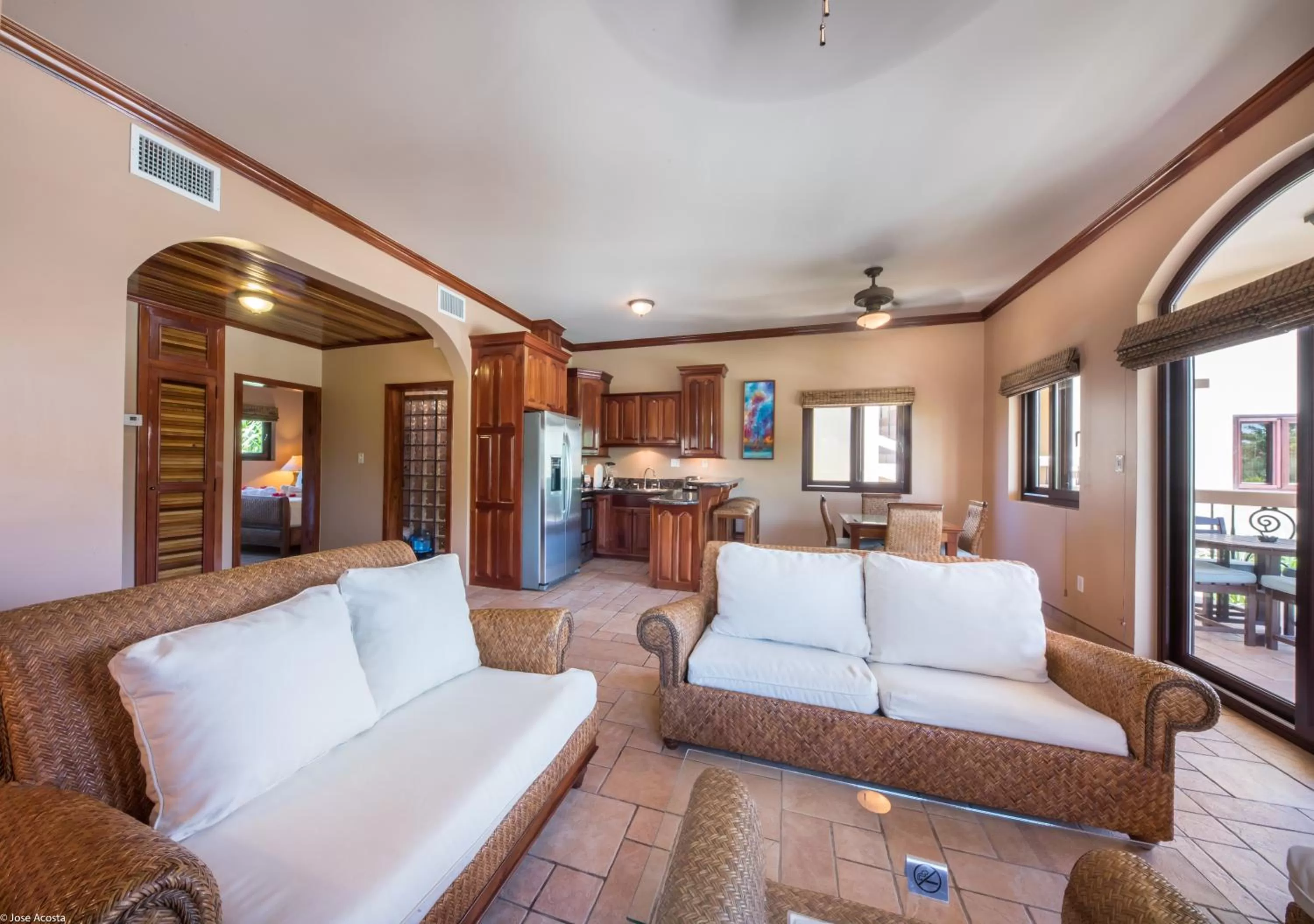 Kitchen or kitchenette in Coco Beach Resort