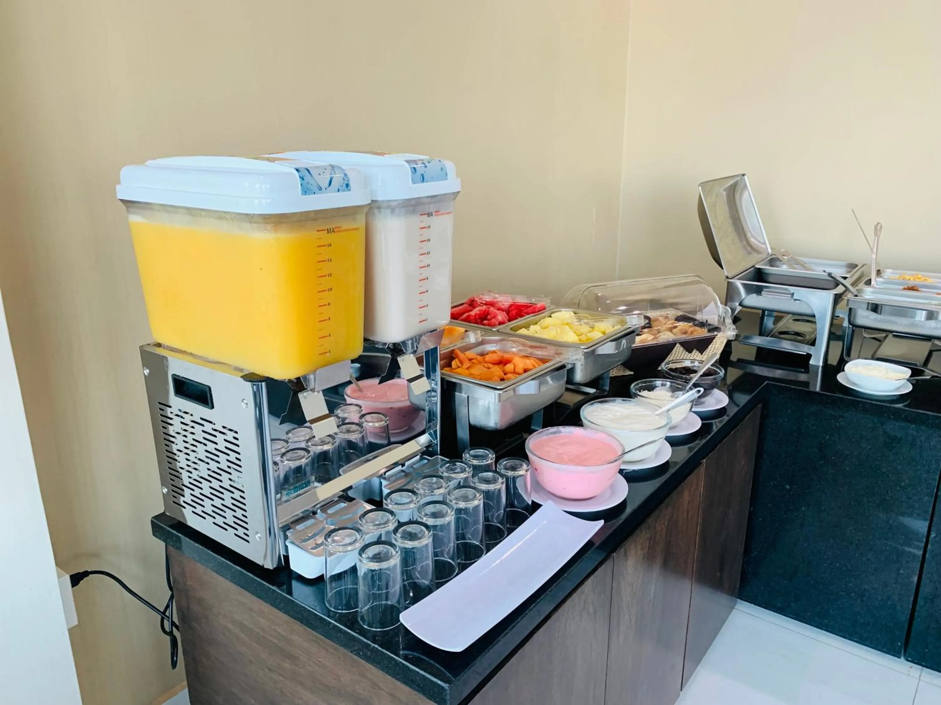 Breakfast in Hacienda Mazatlán sea view