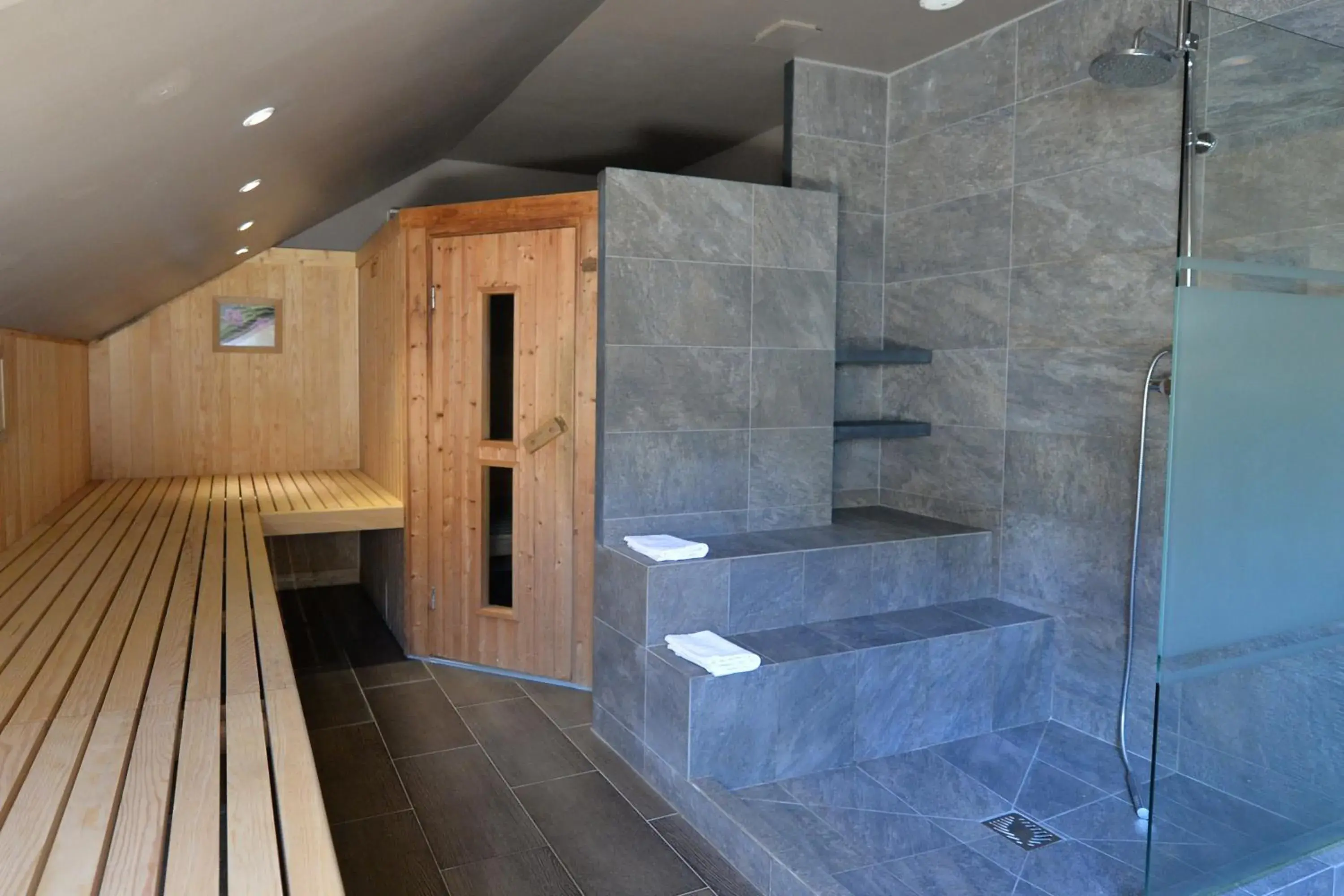 Sauna, Bunk Bed in Hôtel du Golf Saint-Laurent