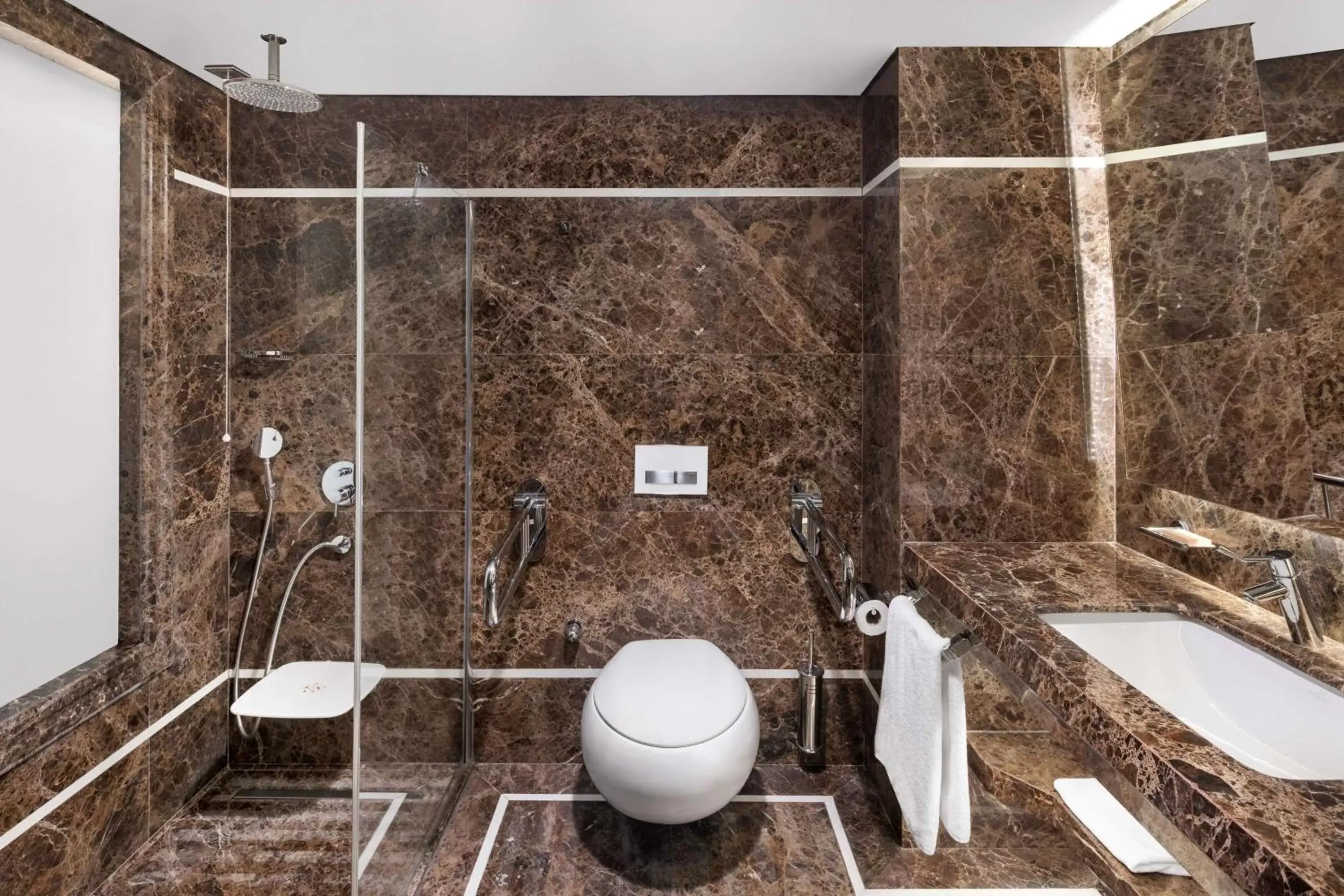Bathroom in DoubleTree by Hilton Istanbul Esentepe