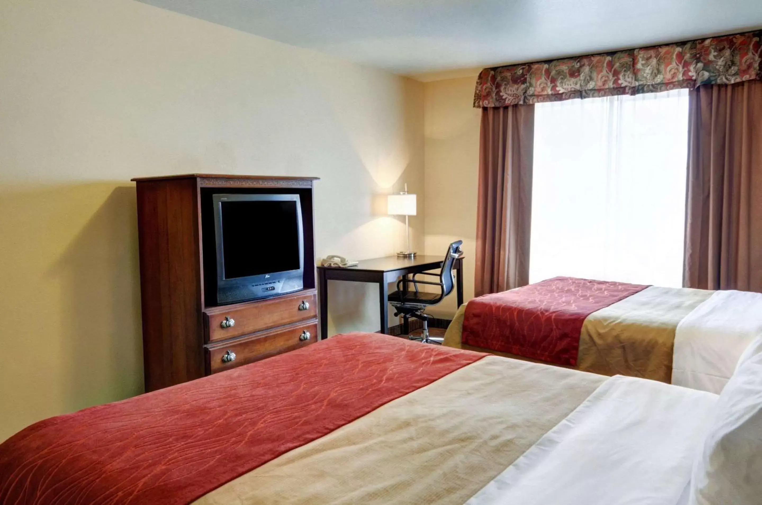 Photo of the whole room, Bed in Comfort Inn and Suites Medical West
