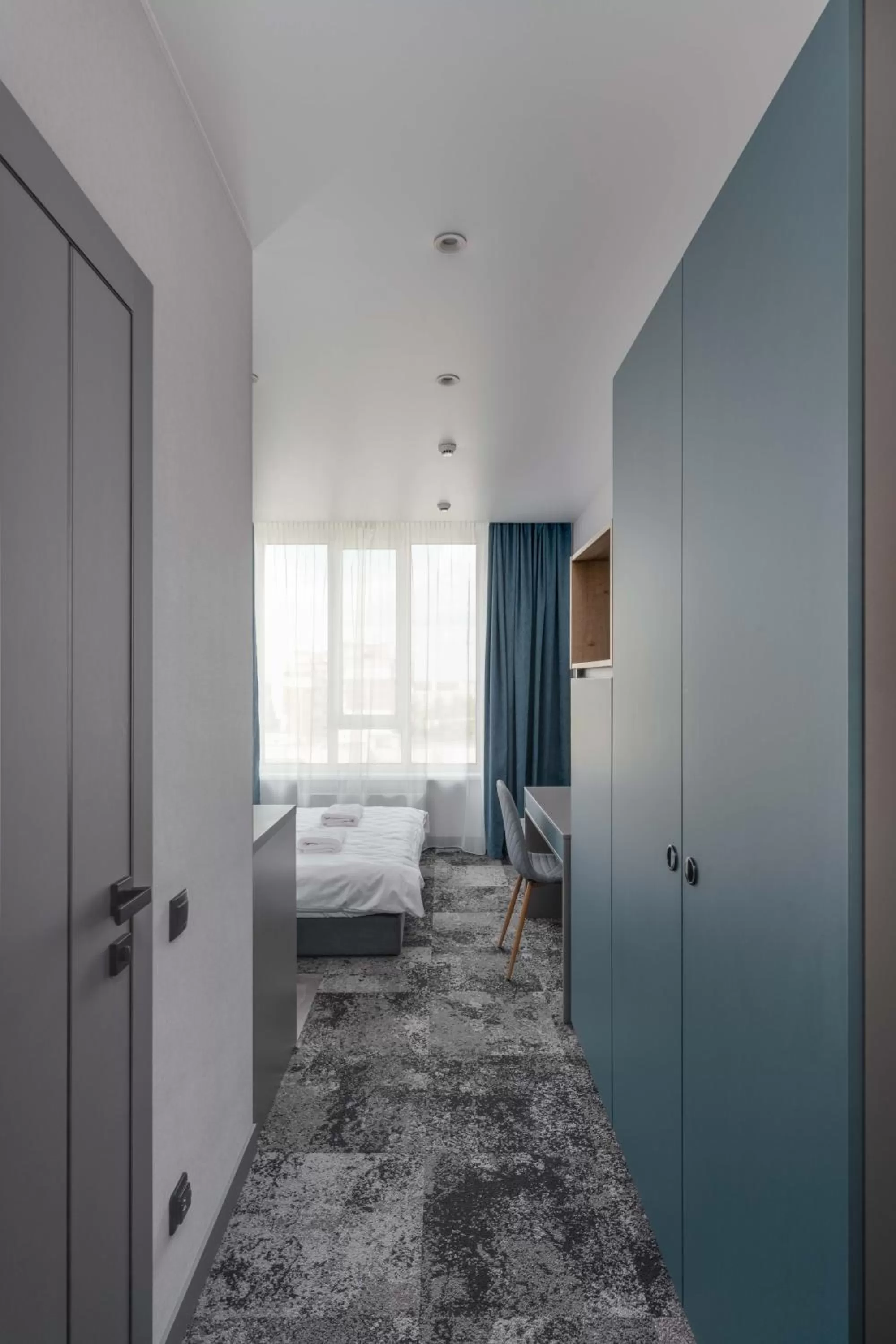 Bed, Seating Area in Be The One Hotel