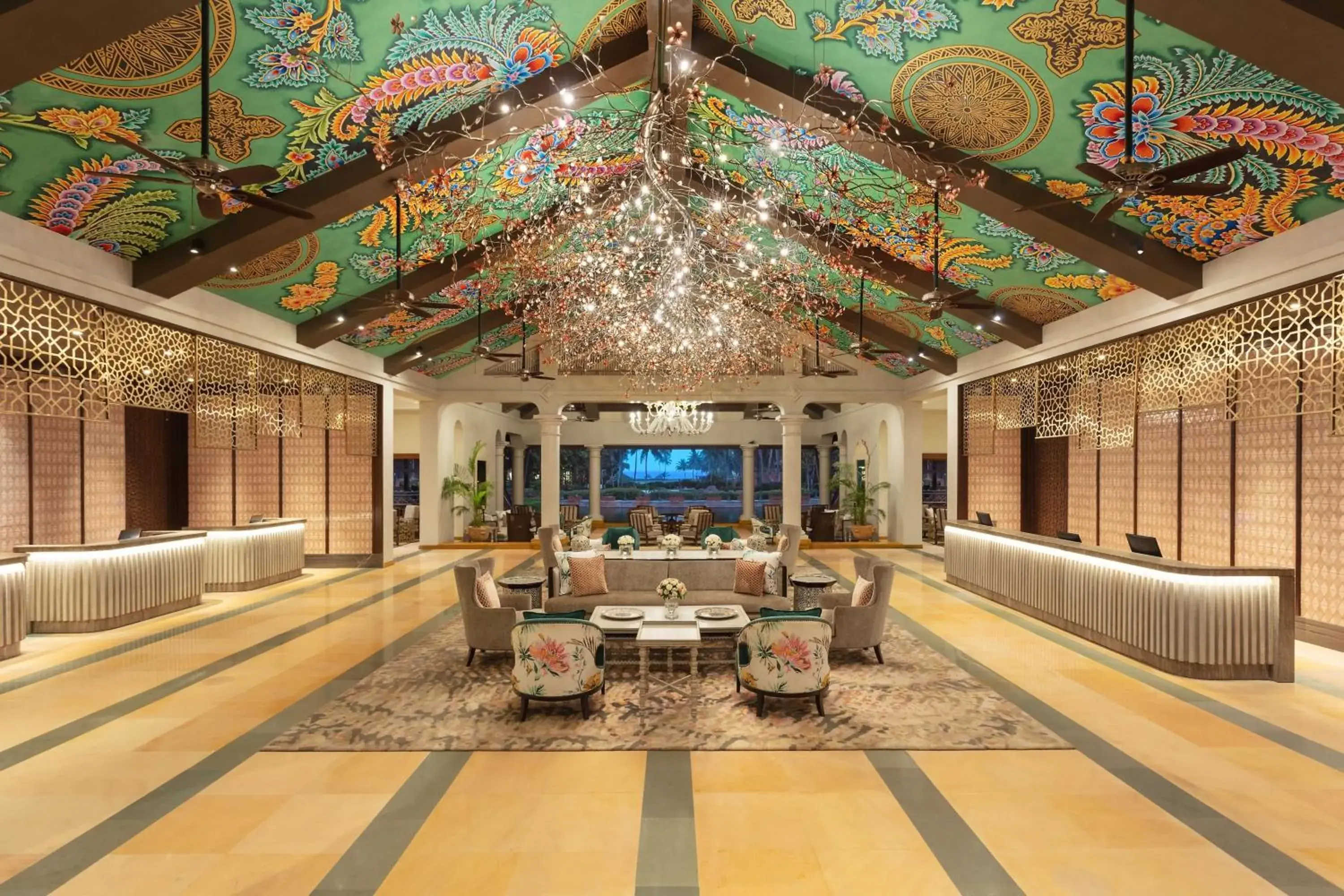 Lobby or reception in ITC Grand Goa, a Luxury Collection Resort & Spa, Goa