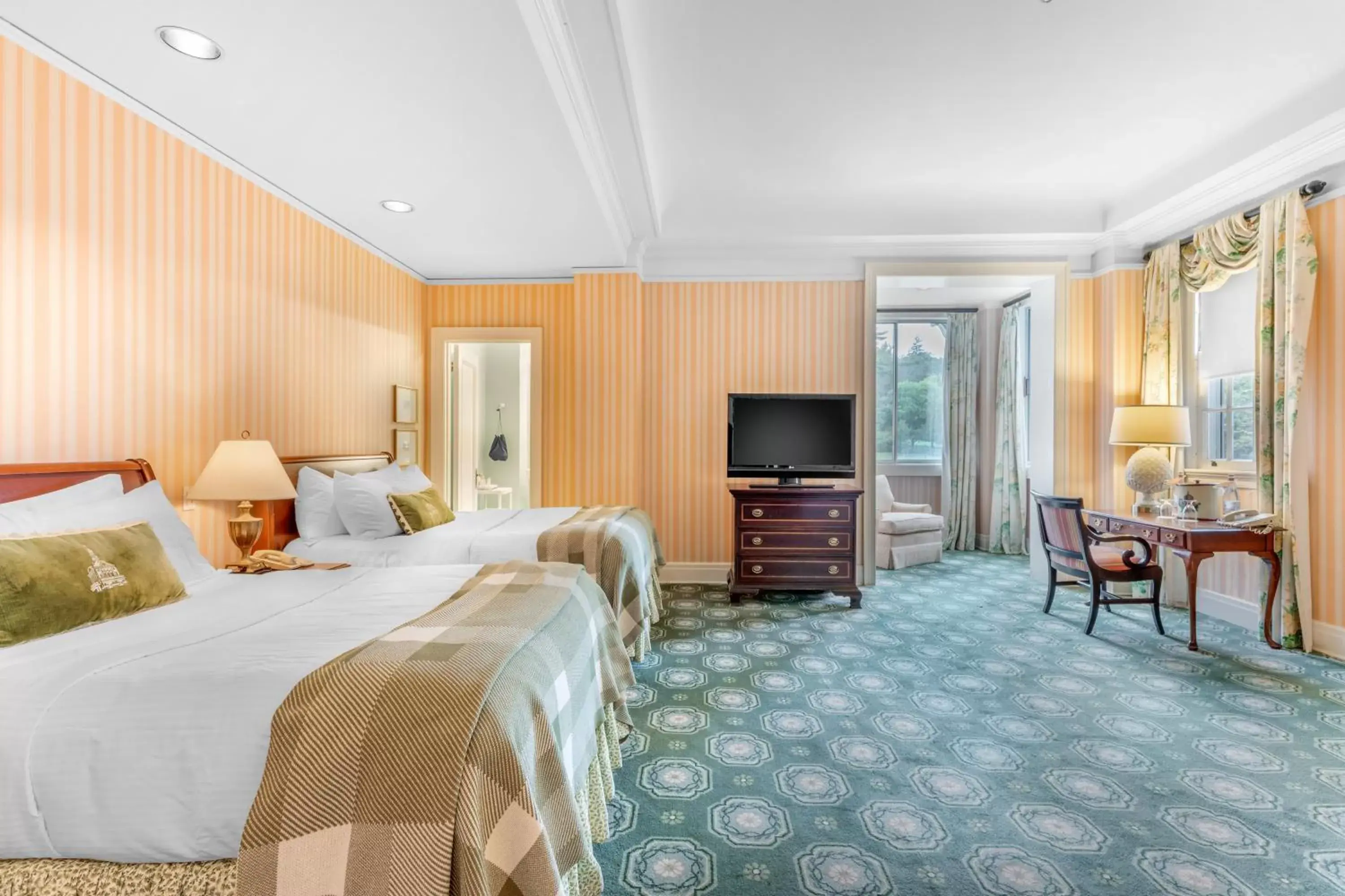 Bedroom in The Omni Homestead Resort