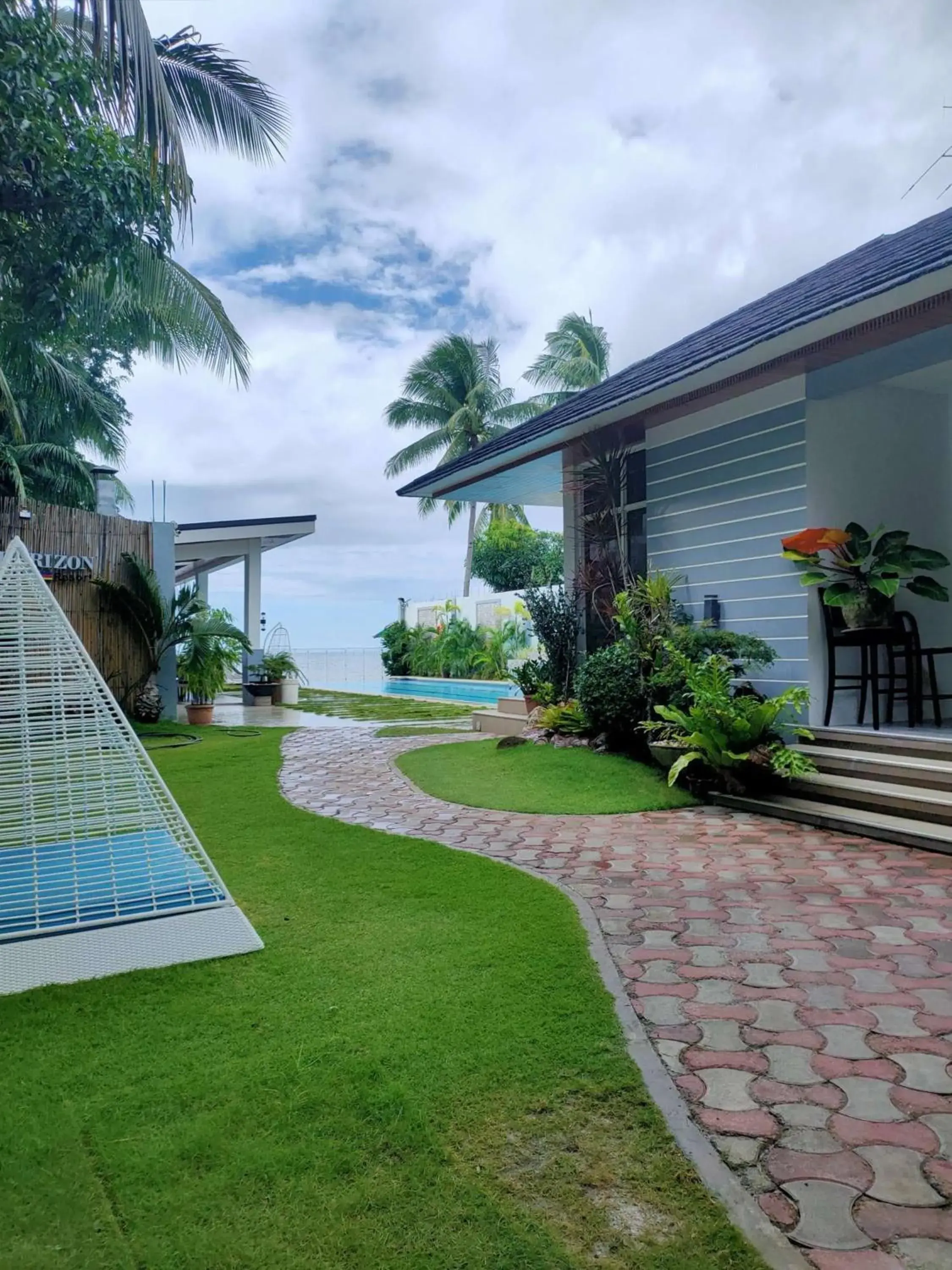 Garden view in Sea Horizon Resort