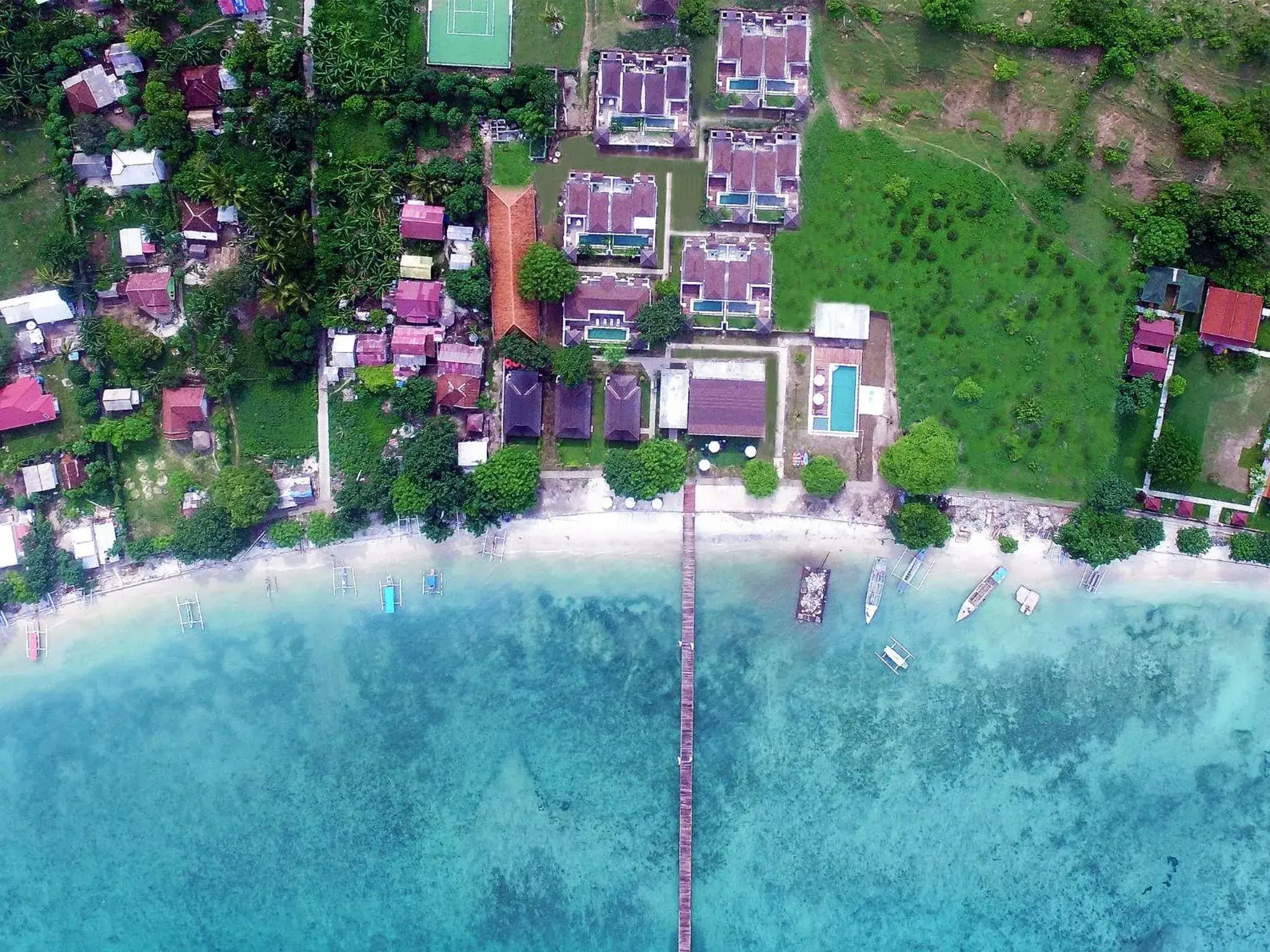 Day, Bird's-eye View in Kokomo Resort Gili Gede