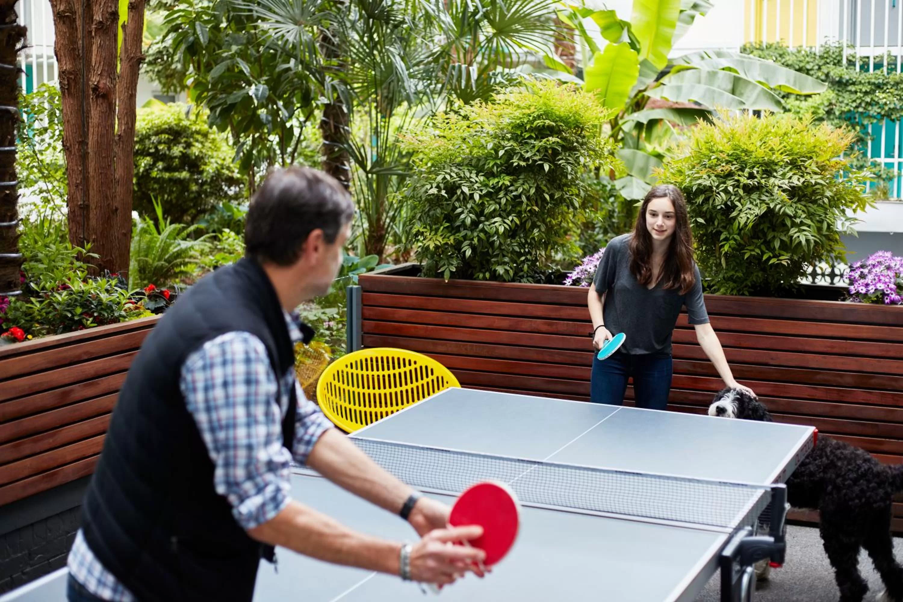 Table tennis in The Burrard