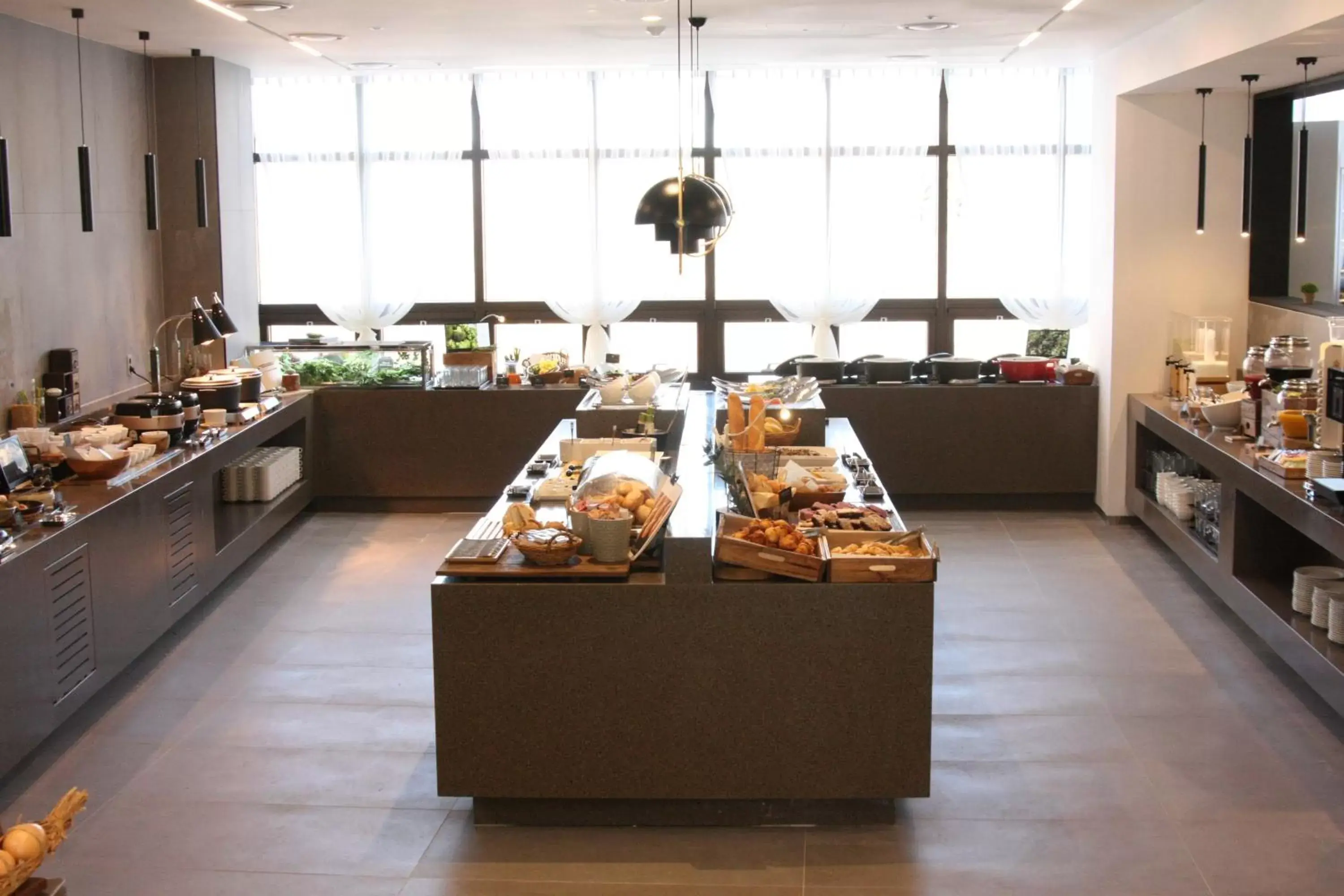 Buffet breakfast, Food in Pyeongchang Ramada Hotel & Suite by Wyndham