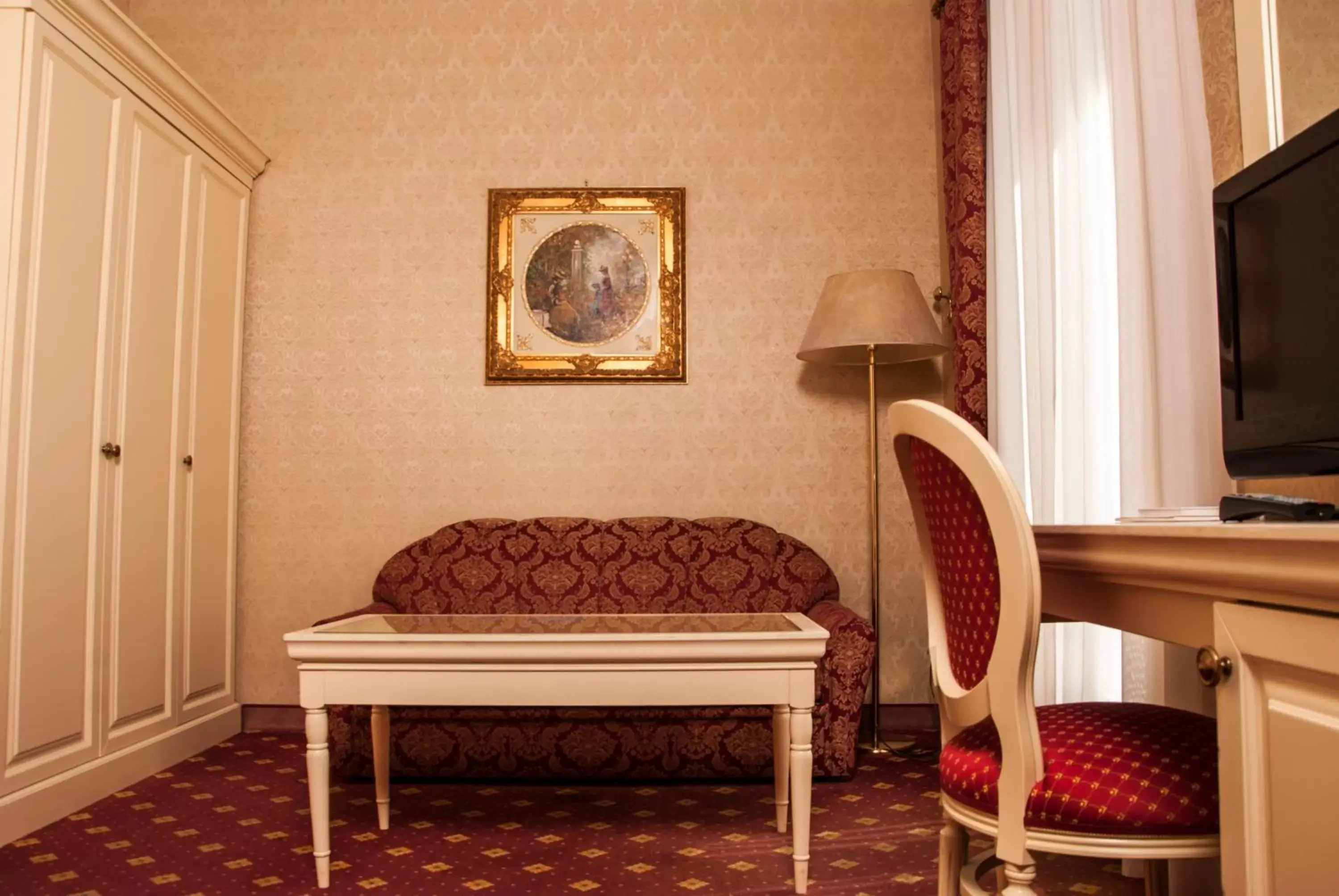 Bedroom, Seating Area in Hotel Terme Roma