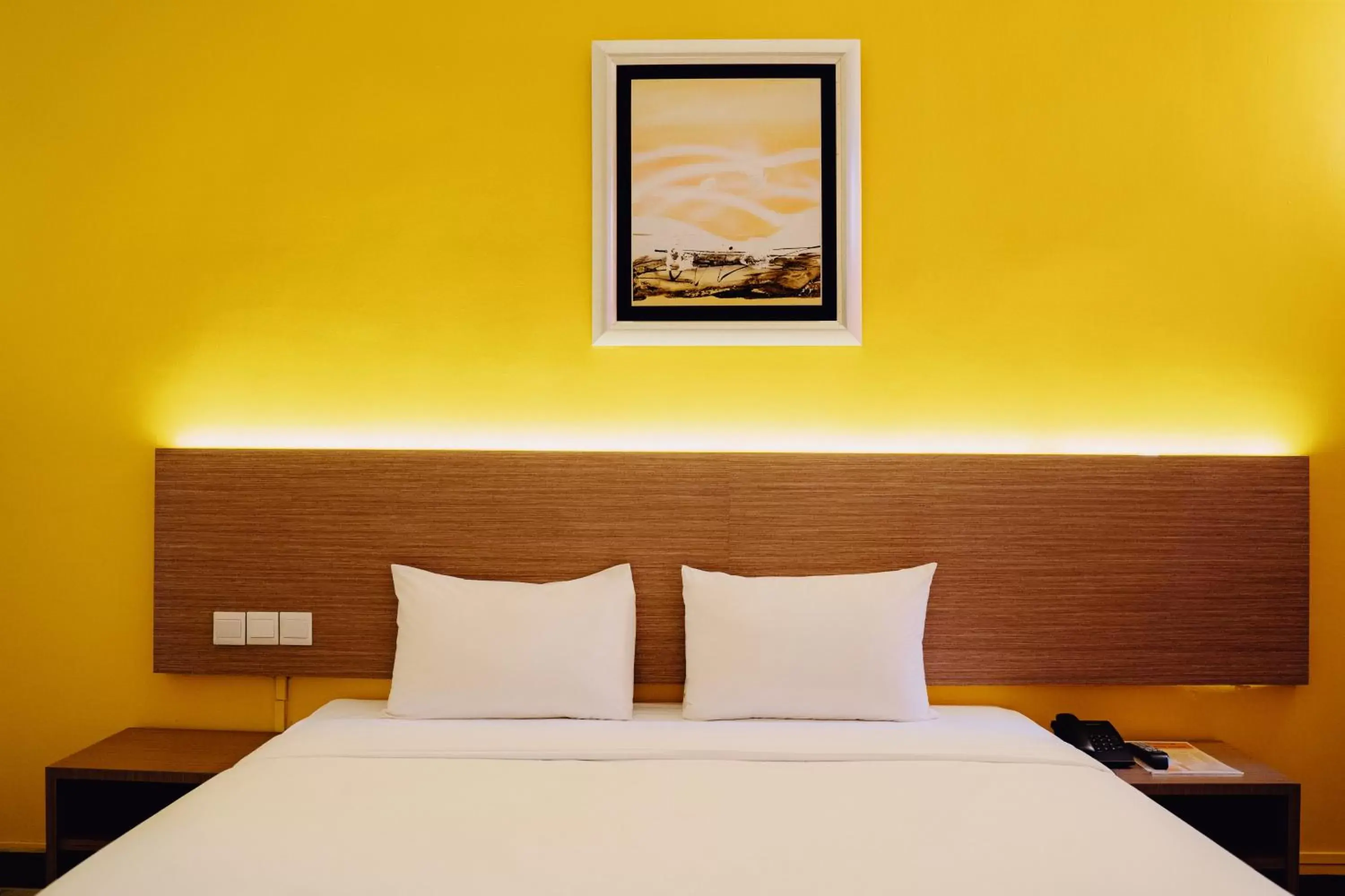 Bed in Hotel Sentral Melaka @ City Centre