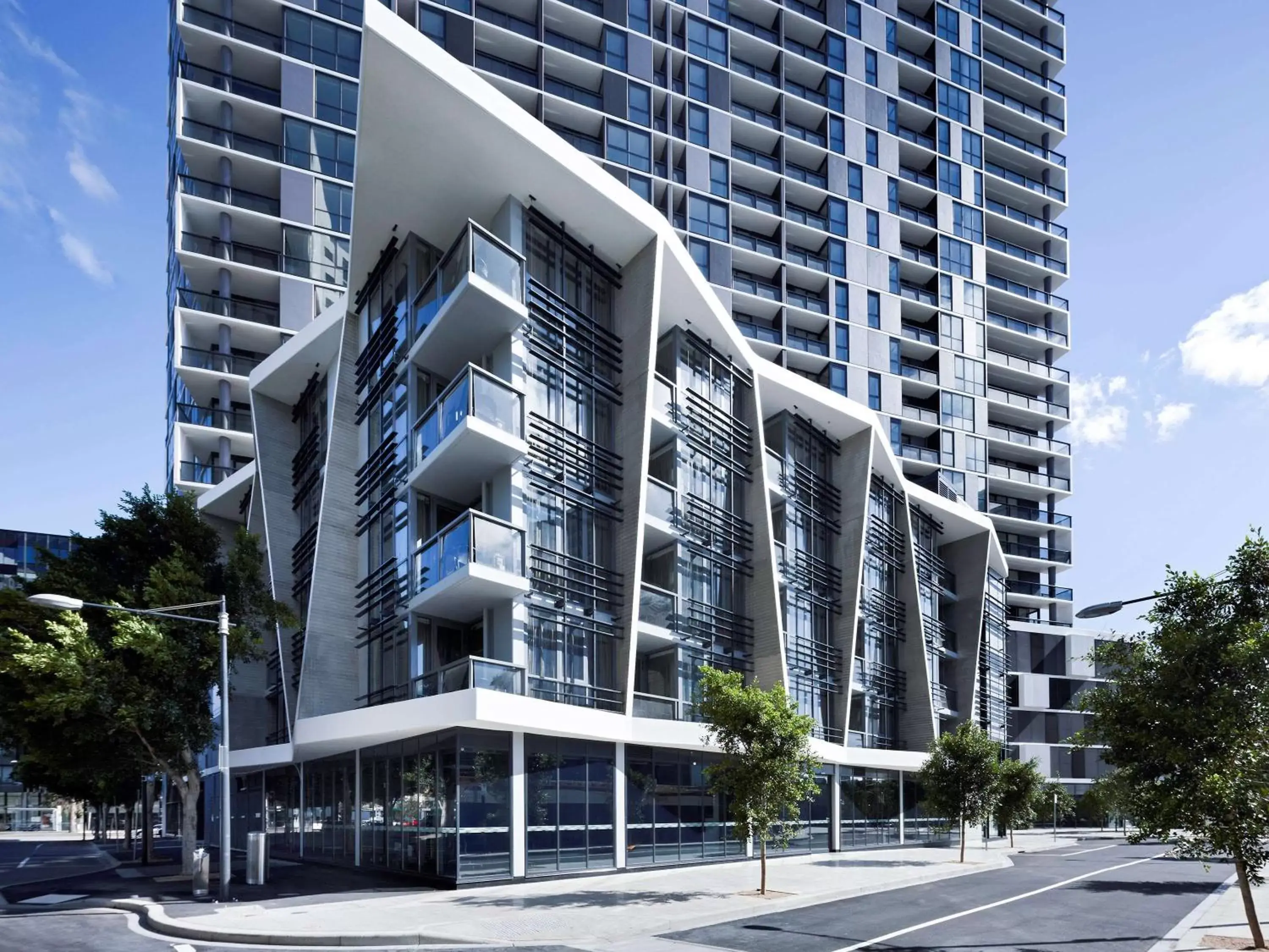 Property Building in The Sebel Residences Melbourne Docklands Serviced Apartments