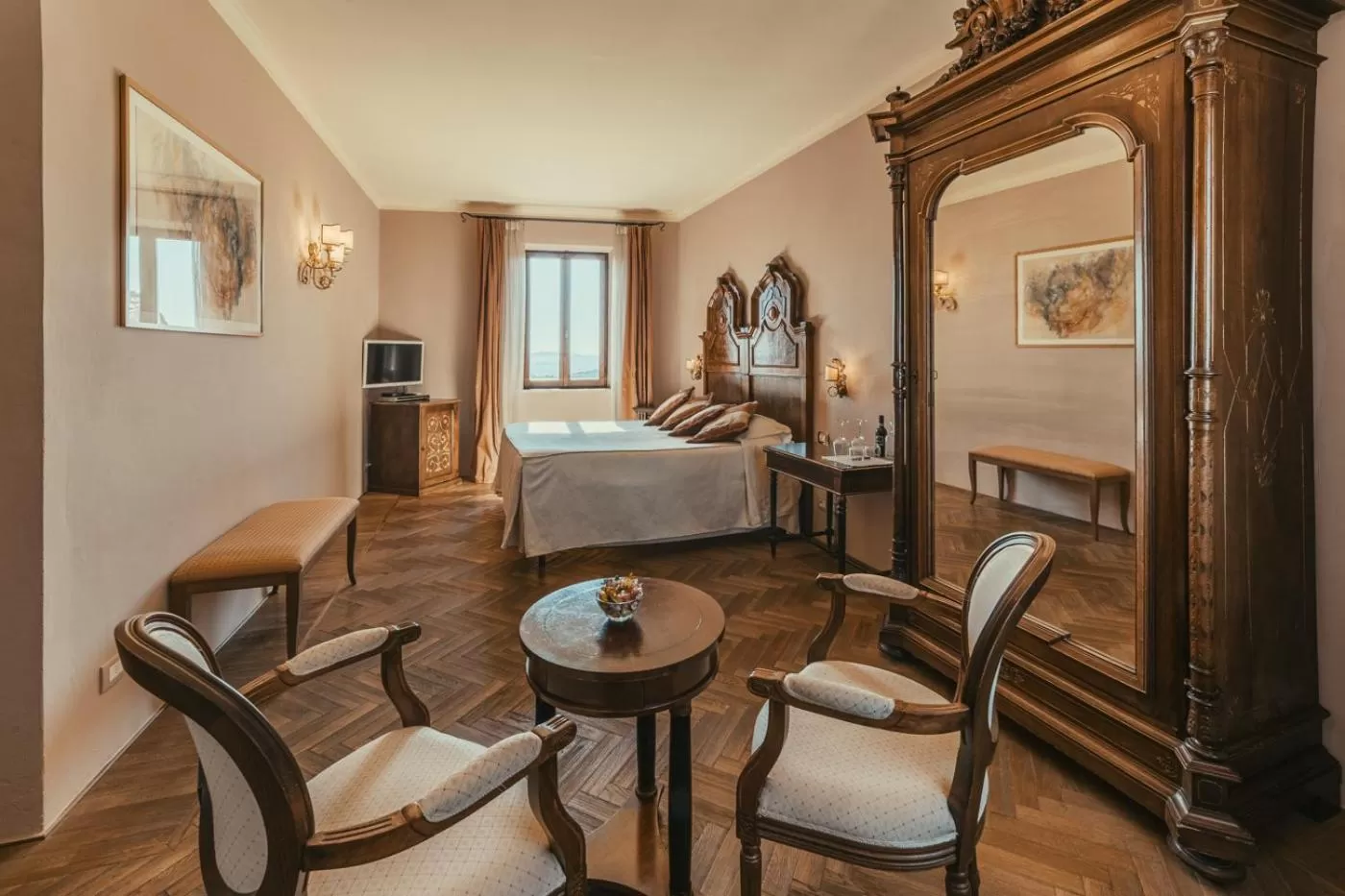 Bed in La Locanda Di San Francesco