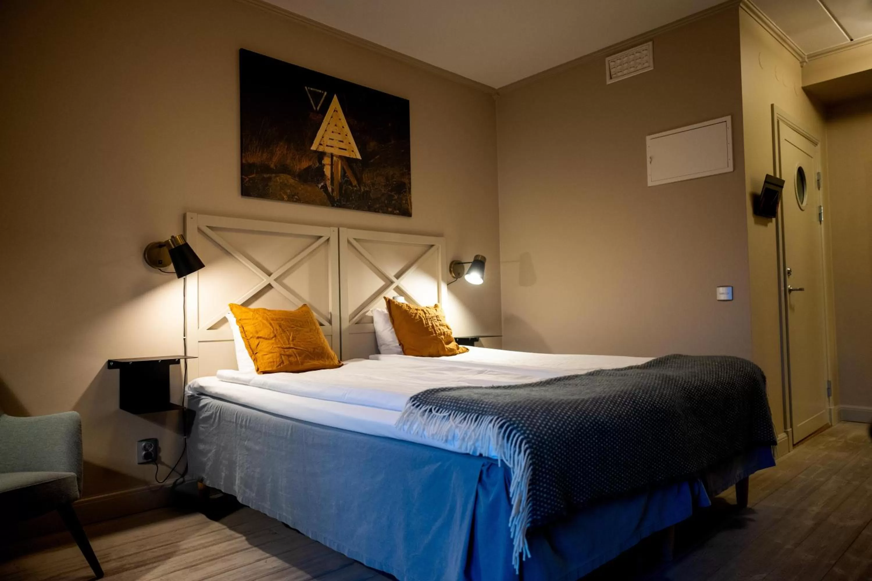 Bed in Åtellet Hotell