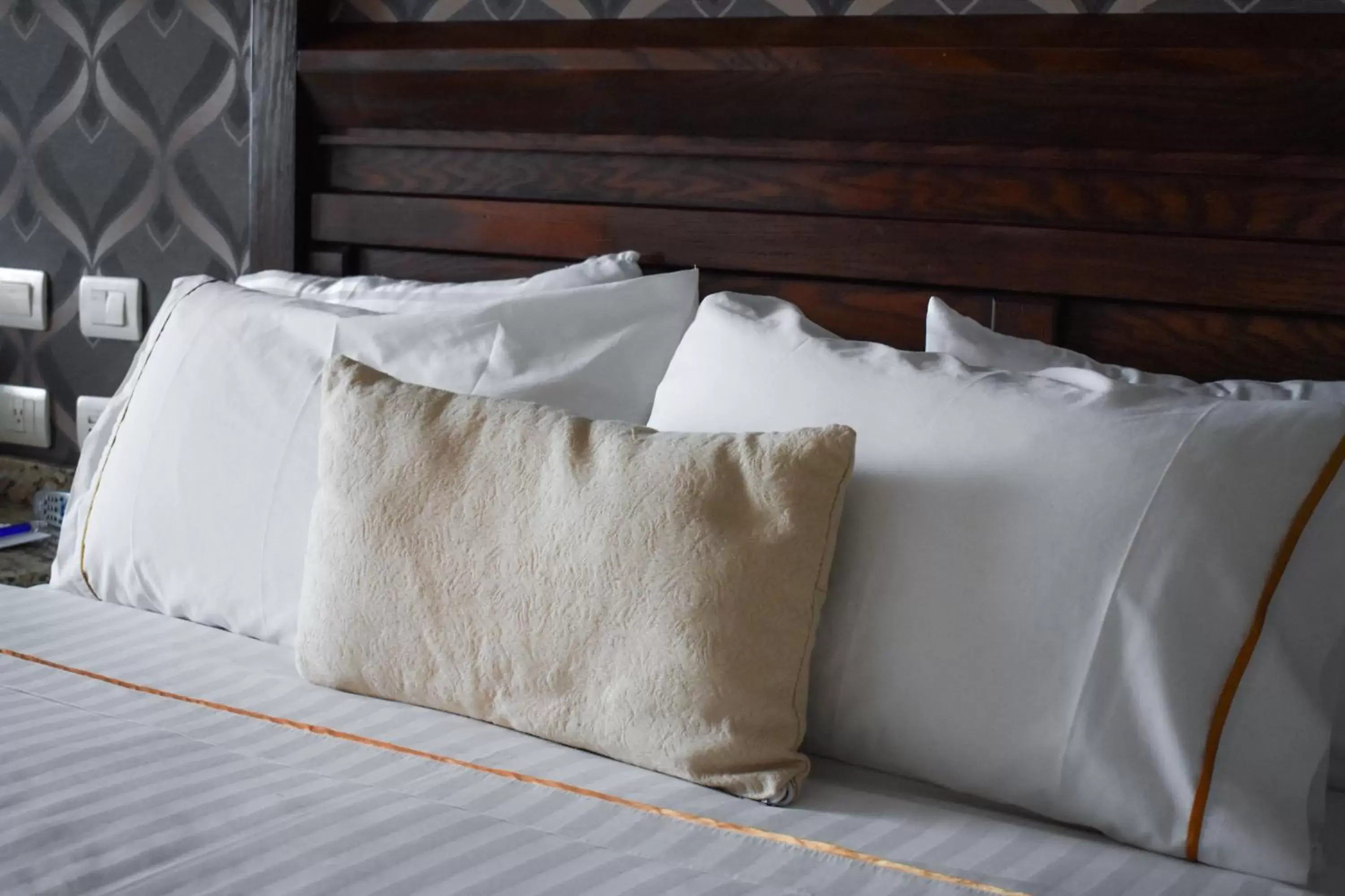 Decorative detail, Bed in Hotel Portobelo