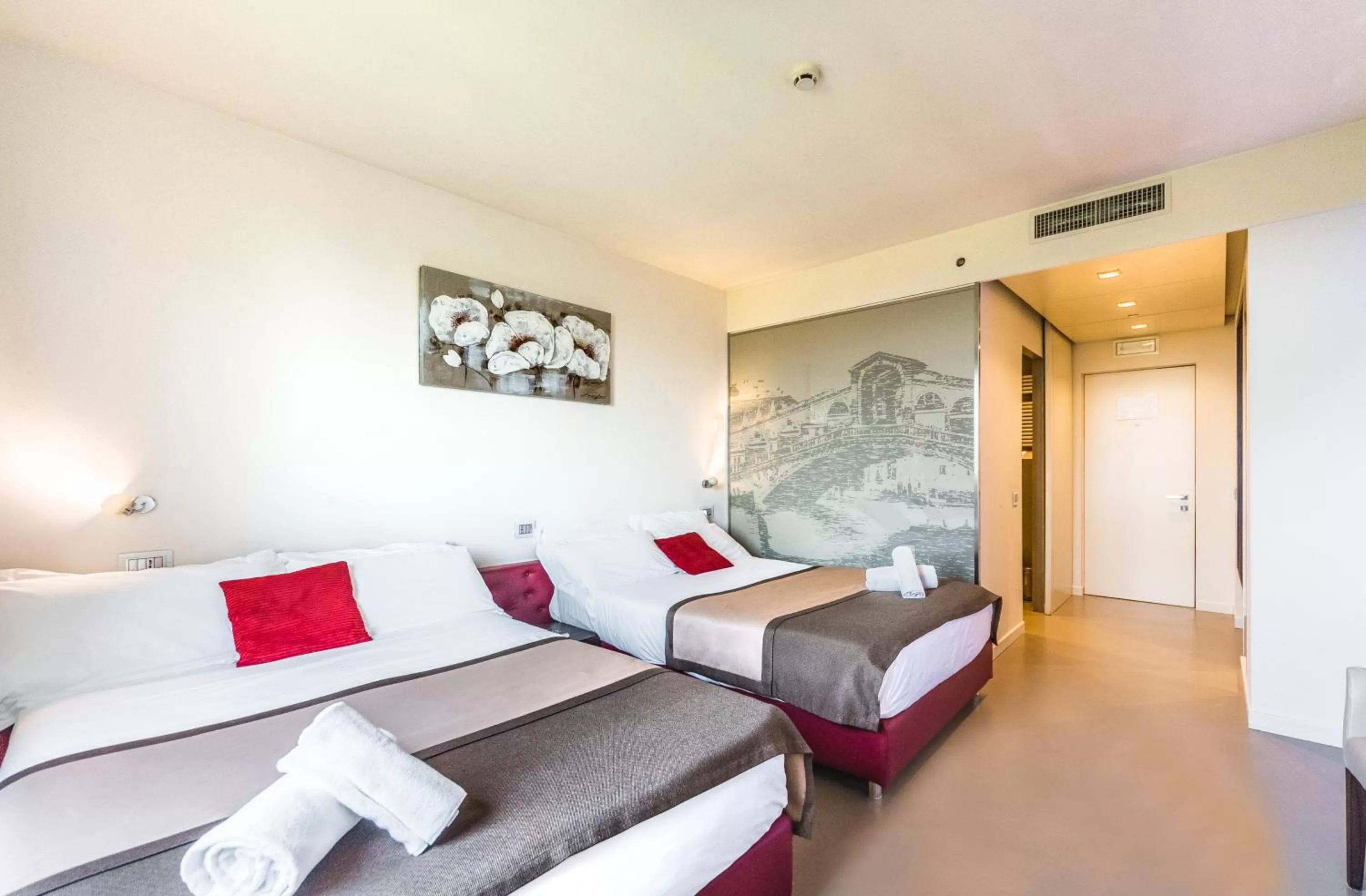 Bedroom, Bed in Antony Hotel - Venice Airport