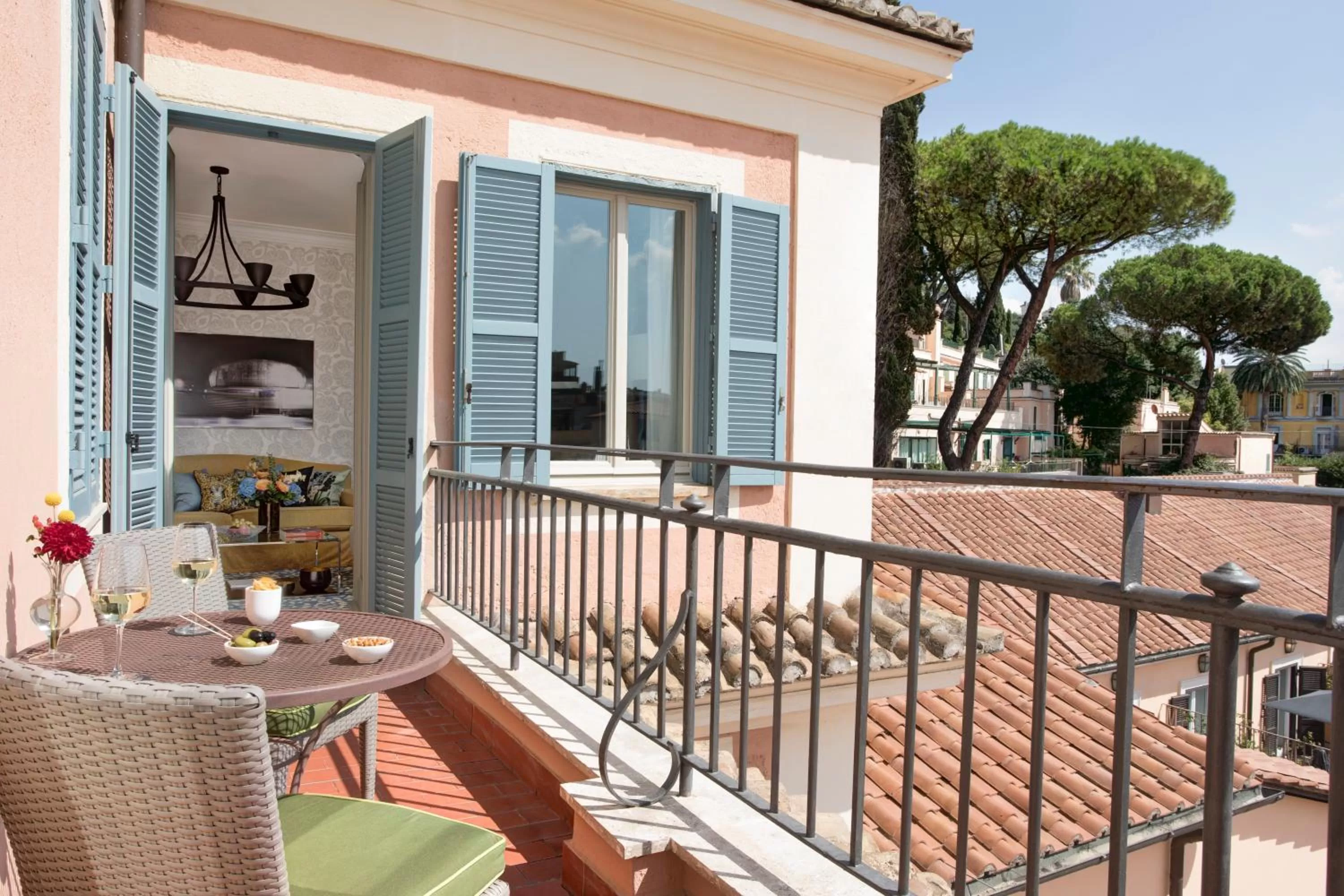 Balcony/Terrace in Rocco Forte Hotel De Russie