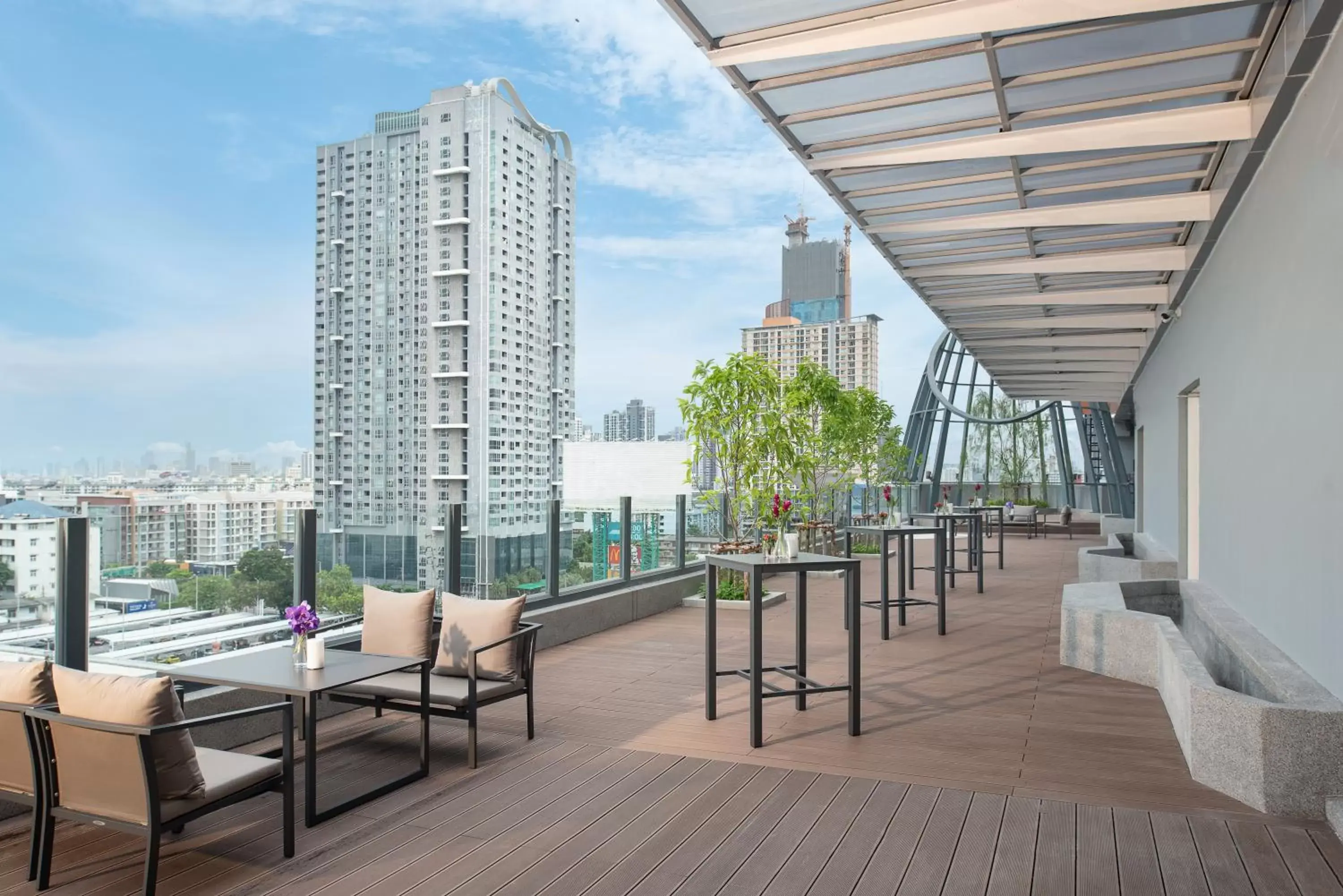 Balcony/Terrace in Avani Sukhumvit Bangkok - SHA Extra Plus Certified