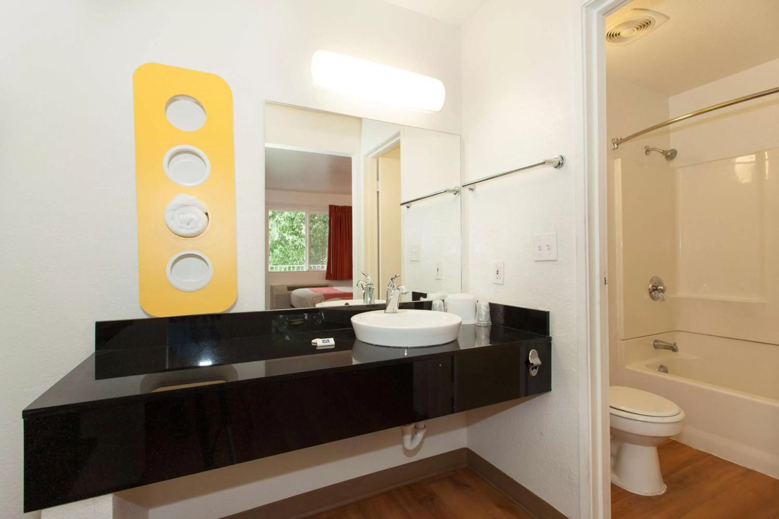 Shower in Motel 6-Sacramento, CA - Central