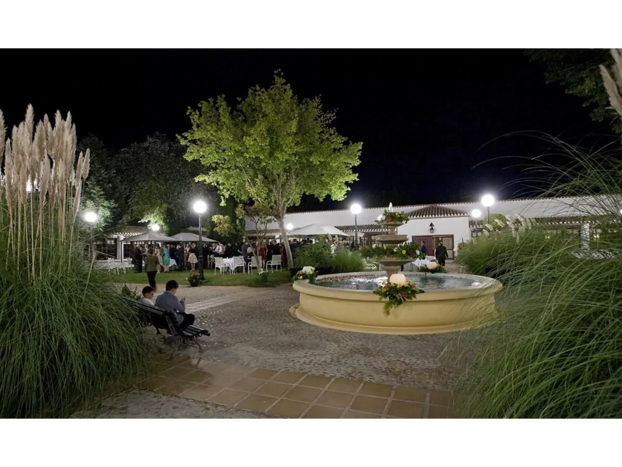 Garden in Parador de Albacete