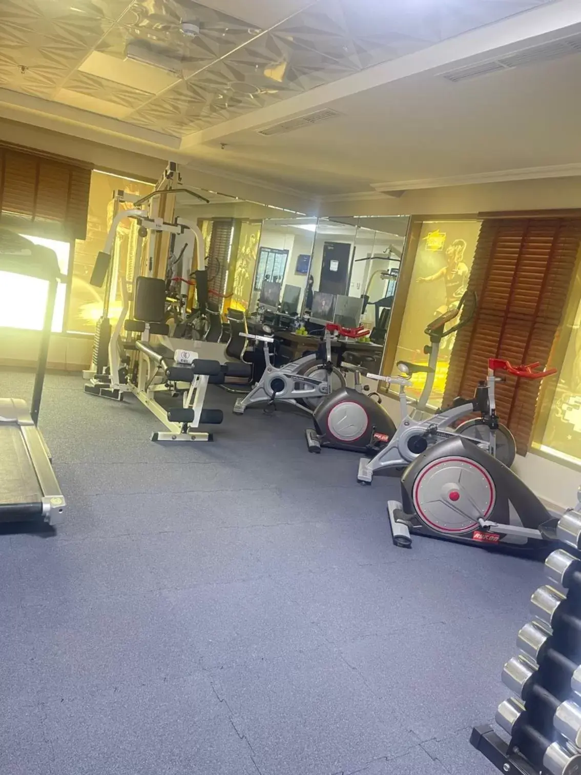 Fitness Center/Facilities in AG Hotel