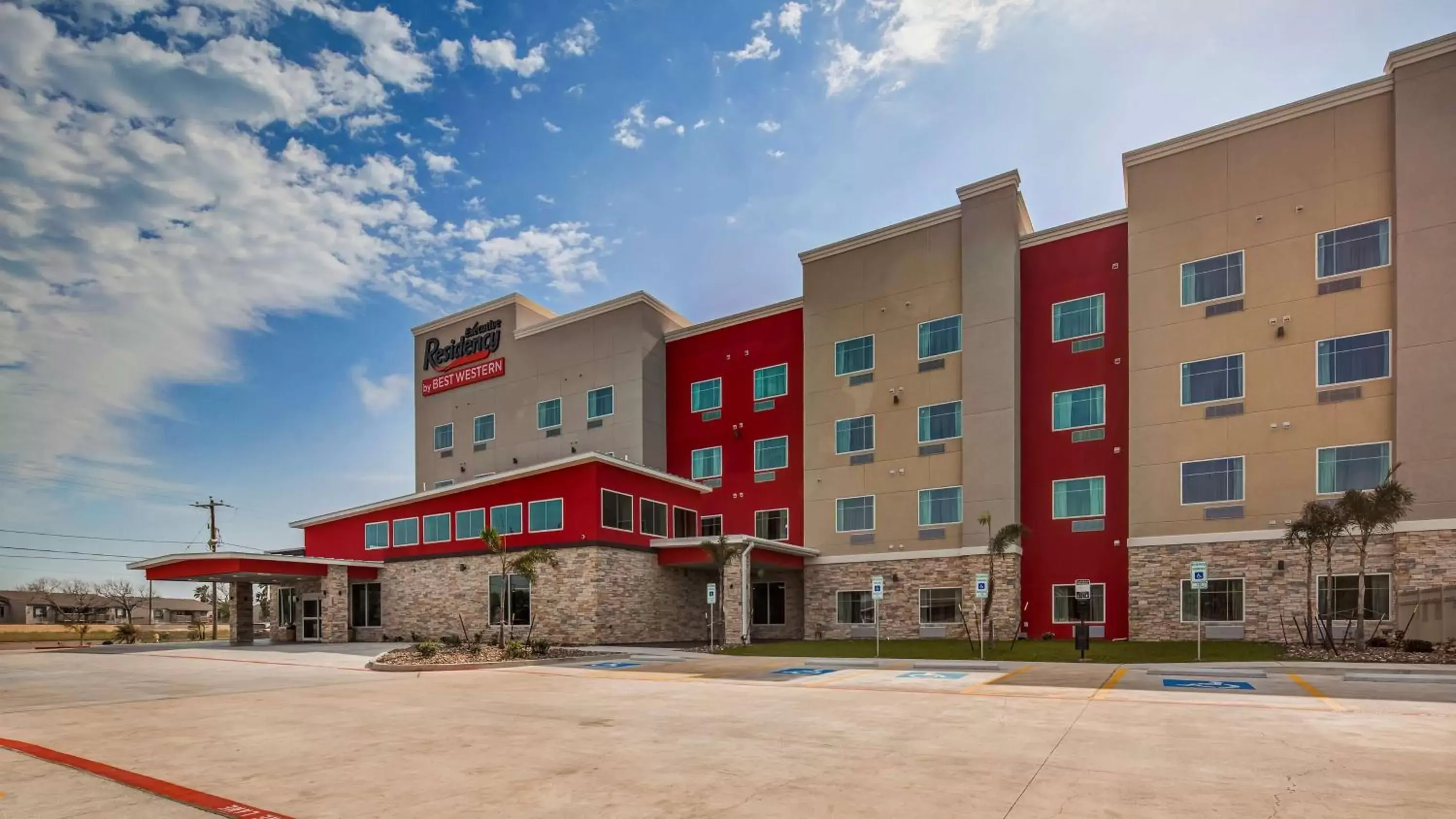 Property Building in Executive Residency by Best Western Corpus Christi