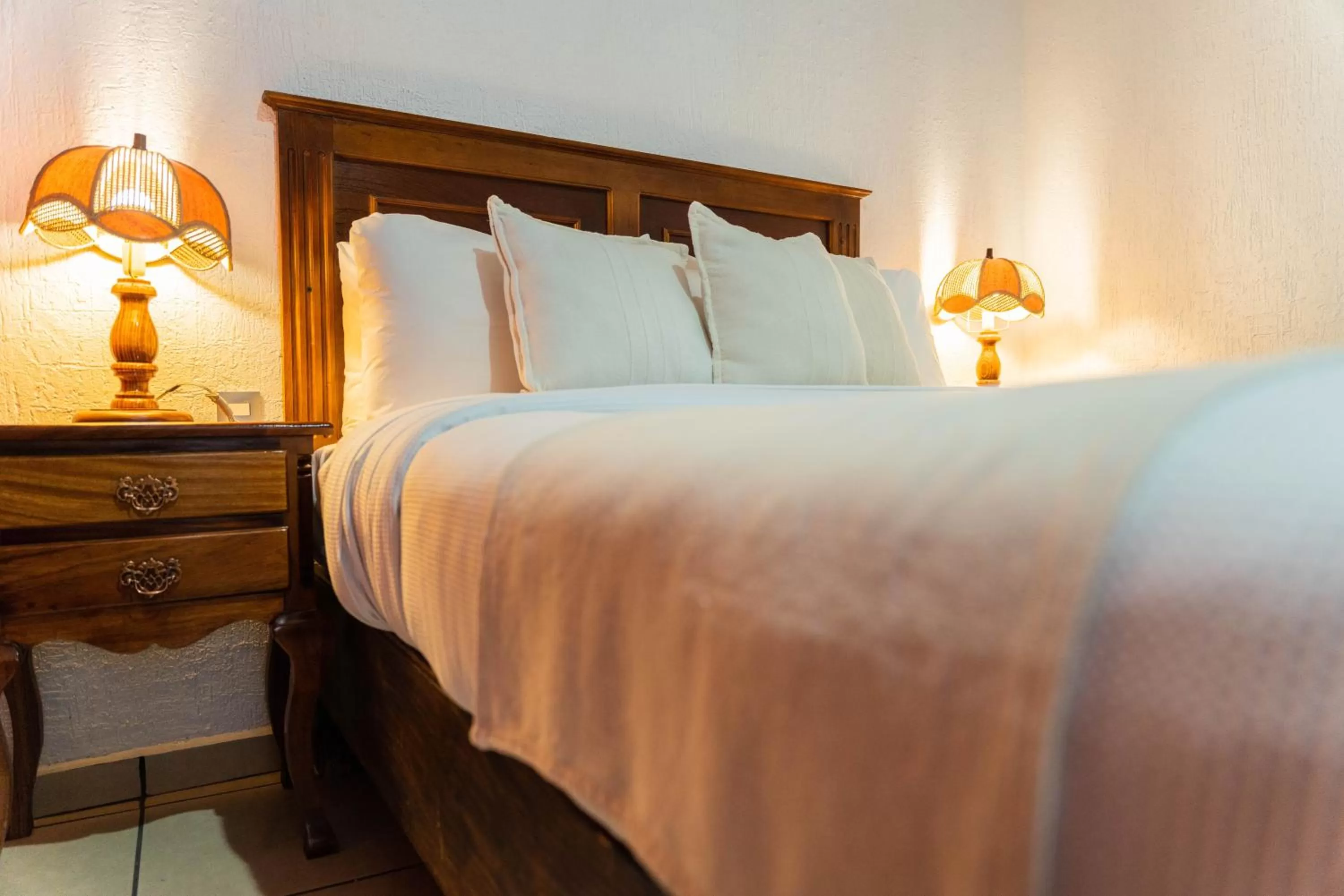 Bed in Casa Graciela Hotel Pátzcuaro