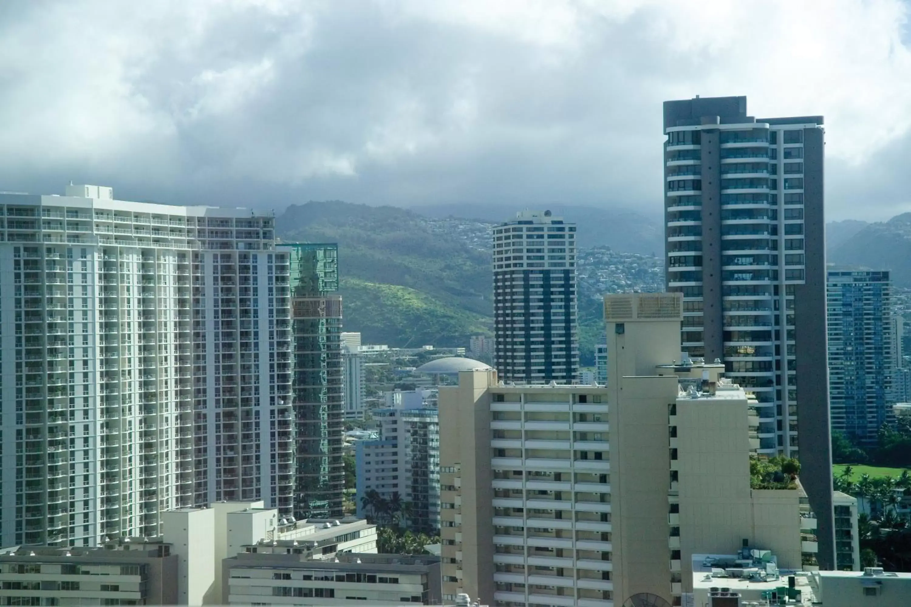 View (from property/room) in Waikiki Marina Resort at the Ilikai