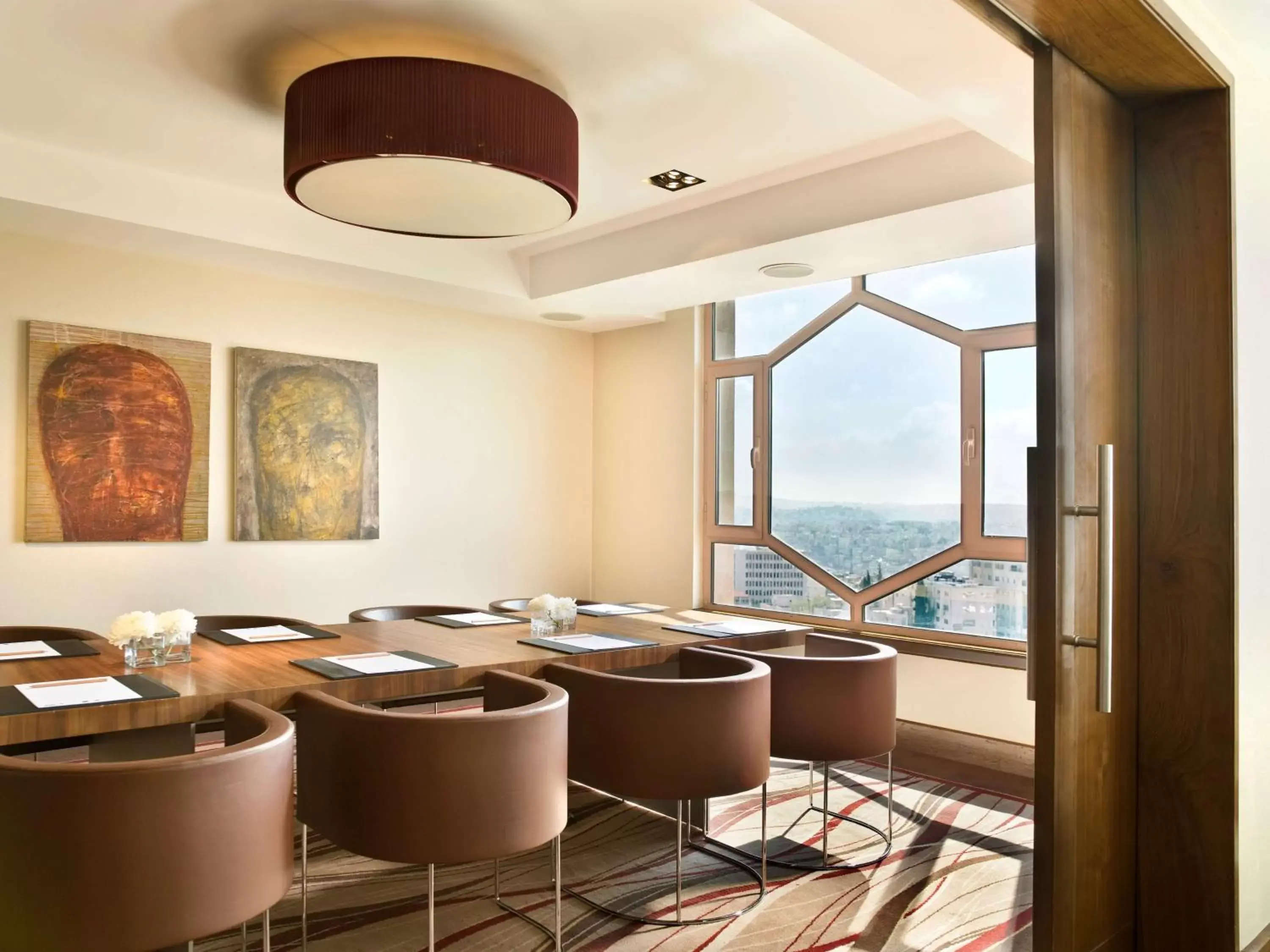Meeting/conference room, Restaurant/Places to Eat in Grand Hyatt Amman