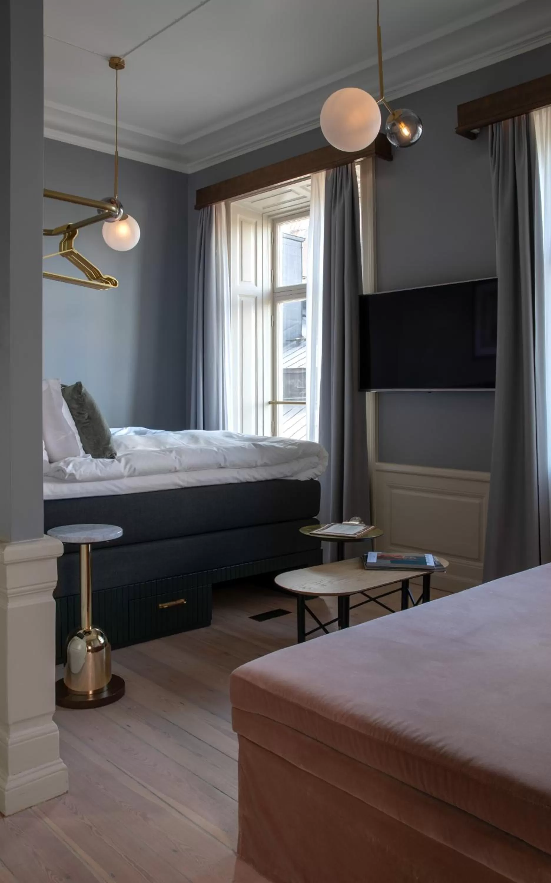 Bed in Hotel Frantz, WorldHotels Crafted