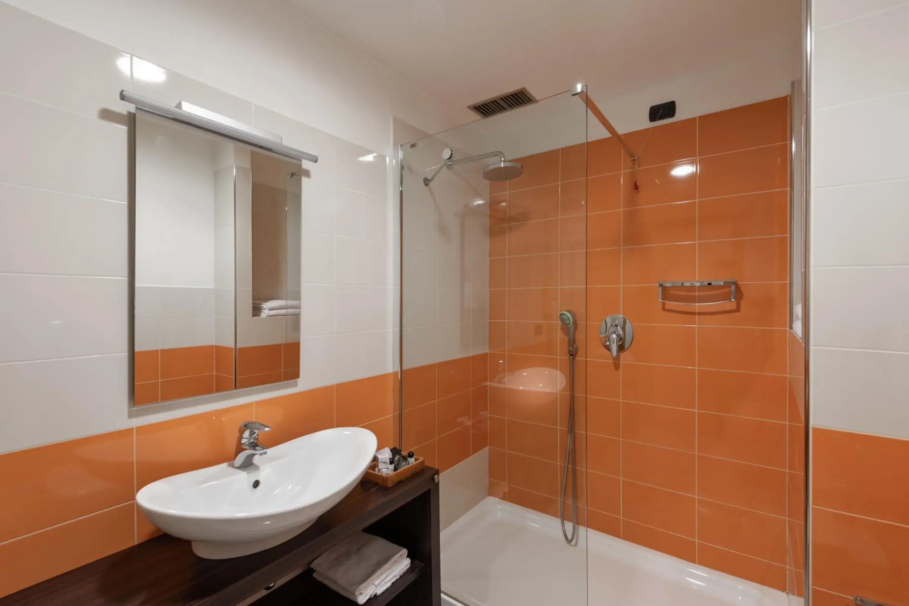 Shower, Bathroom in Hotel Motel Futura