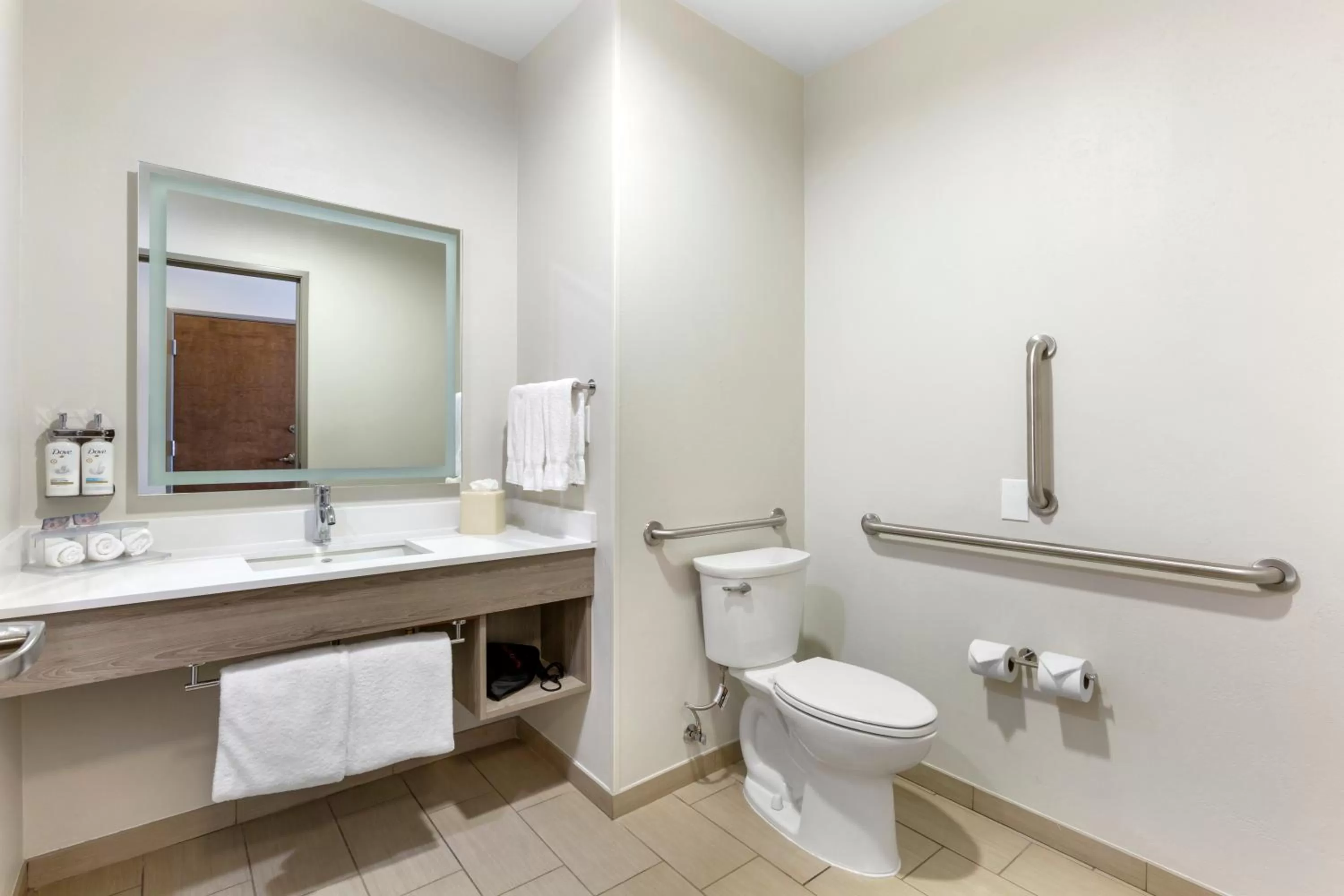 Bathroom in Holiday Inn Express Belgrade-Bozeman Area by IHG