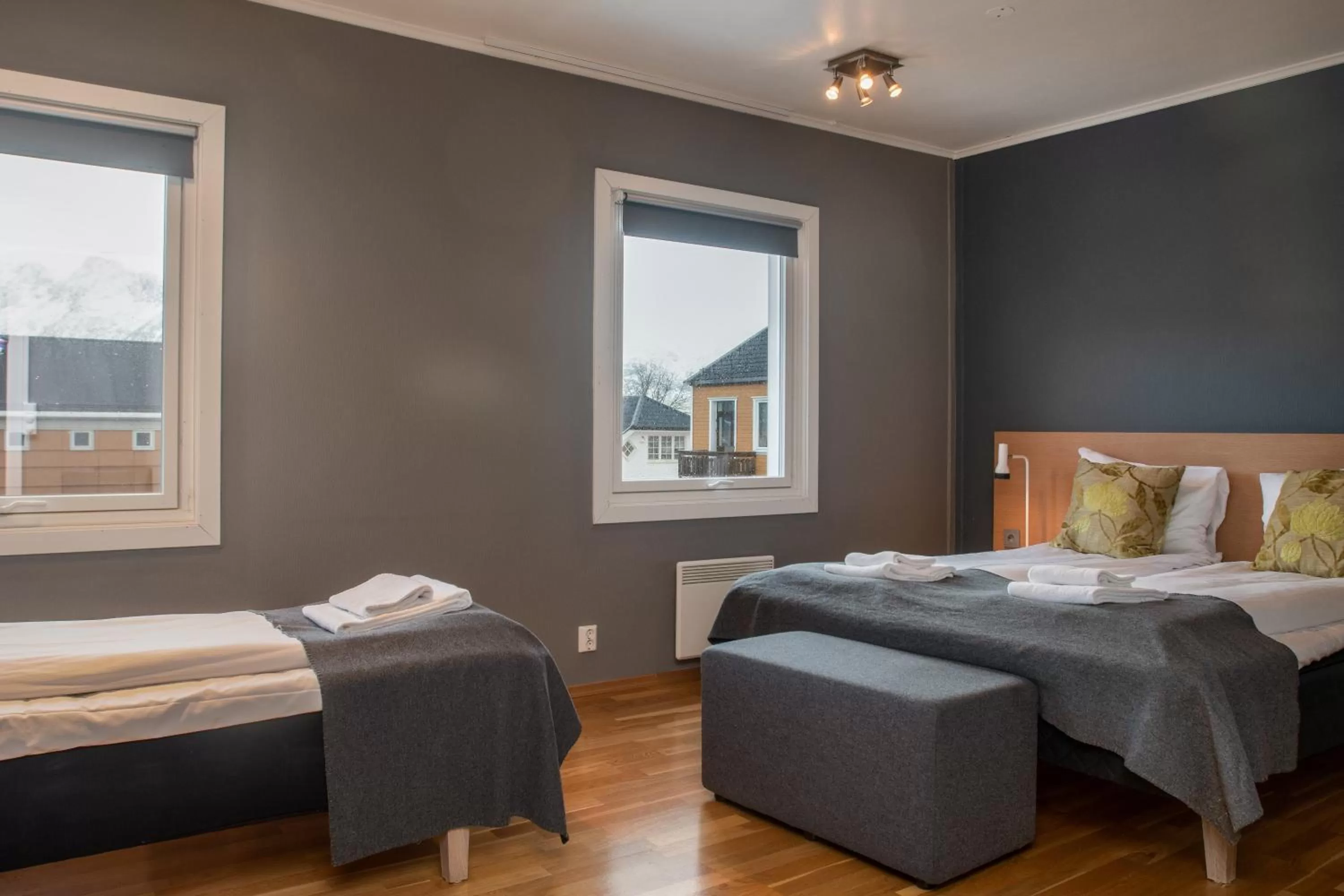 Bed in Fast Hotel Svolvær