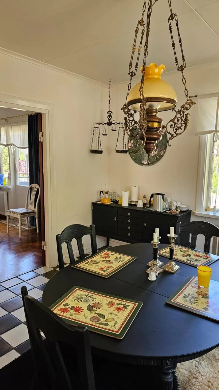 Food and drinks in Ankis Bed and Brekfast, Vimmerby