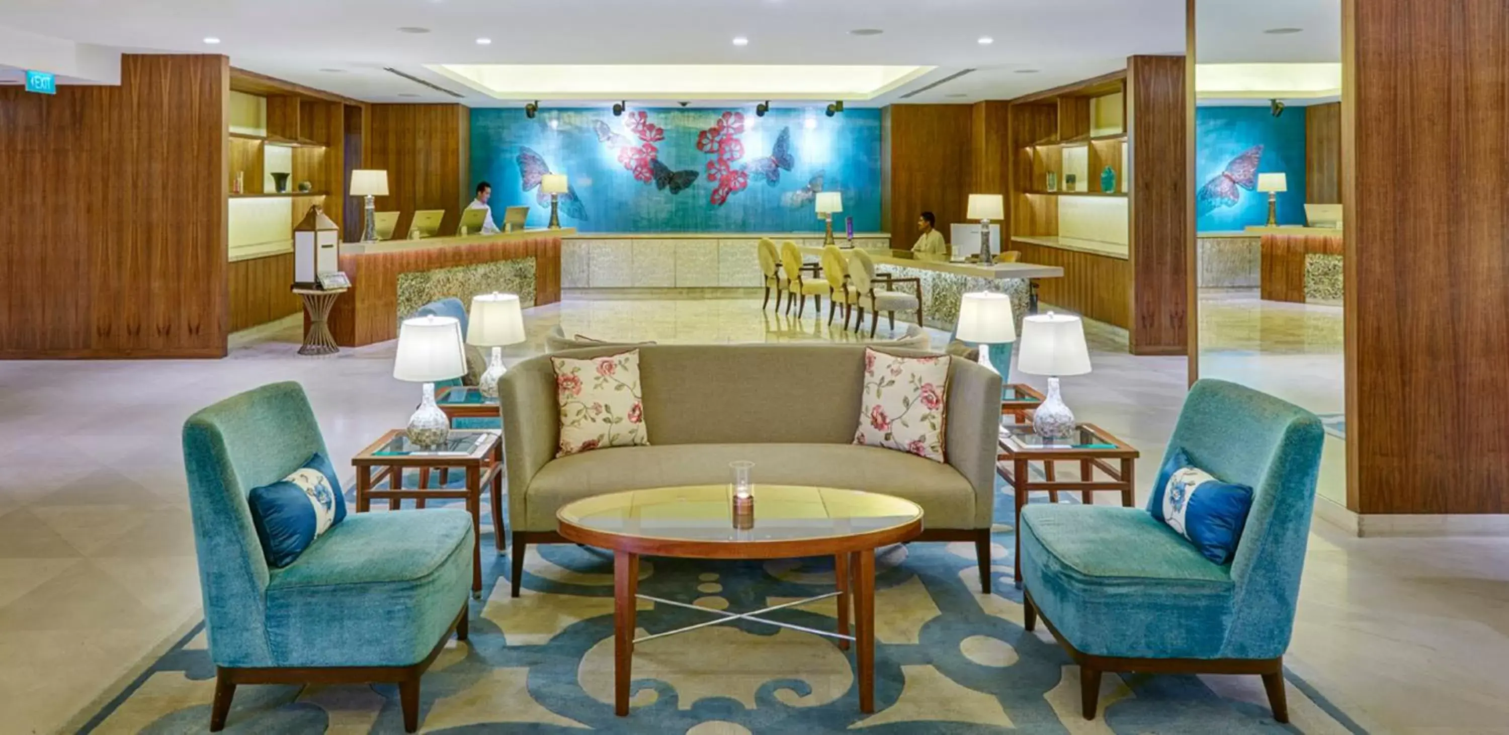 Lobby or reception, Lounge/Bar in Resorts World Sentosa - Equarius Hotel
