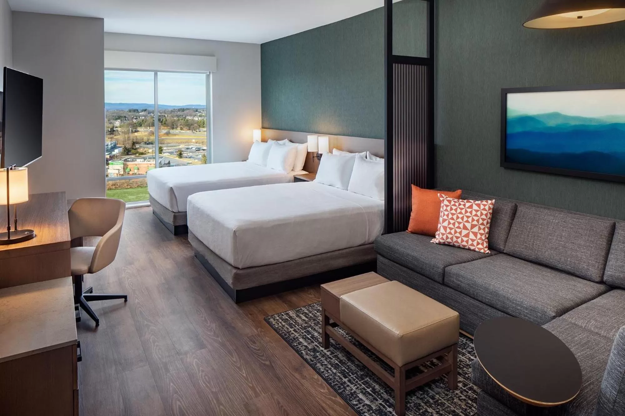 Bed in Hyatt Place Harrisonburg