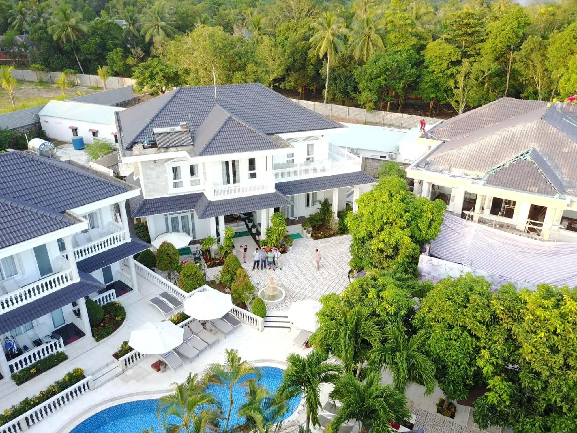 Property building, Bird's-eye View in Godiva Villa Phu Quoc