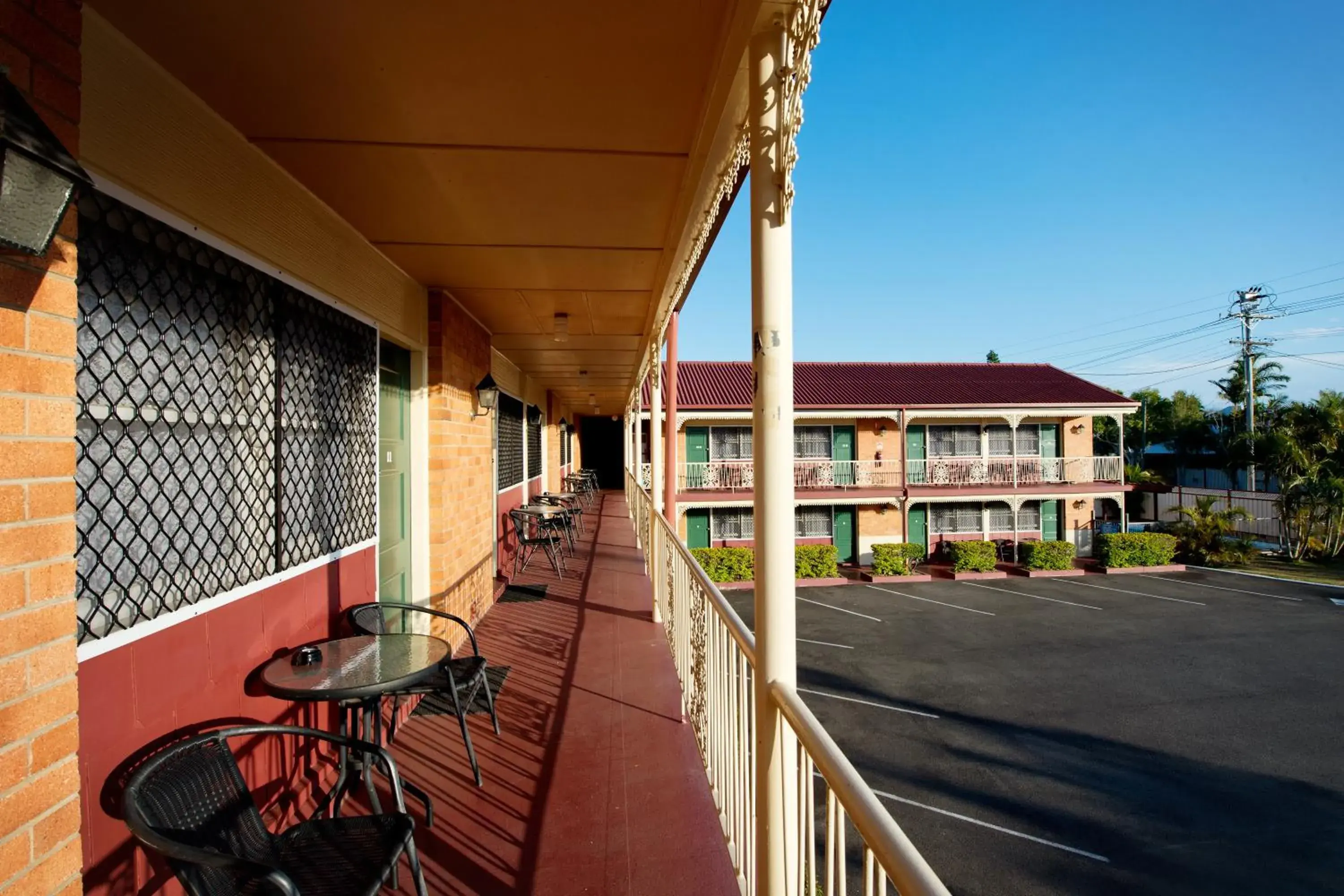 View (from property/room), Patio/Outdoor Area in Mineral Sands Motel